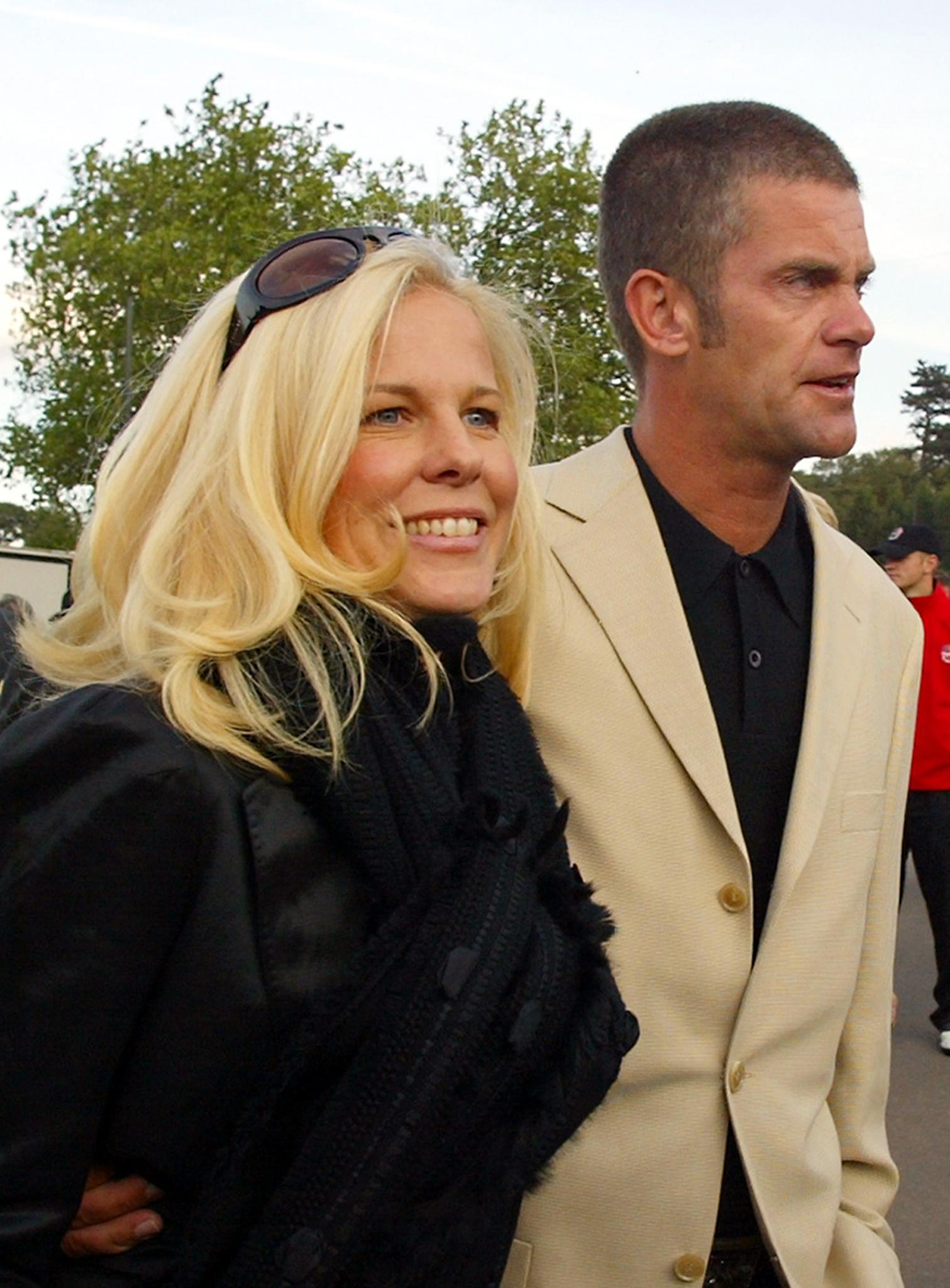 Jesper et Mia Parnevik photographiés le 26 septembre 2002 | Source : Getty Images