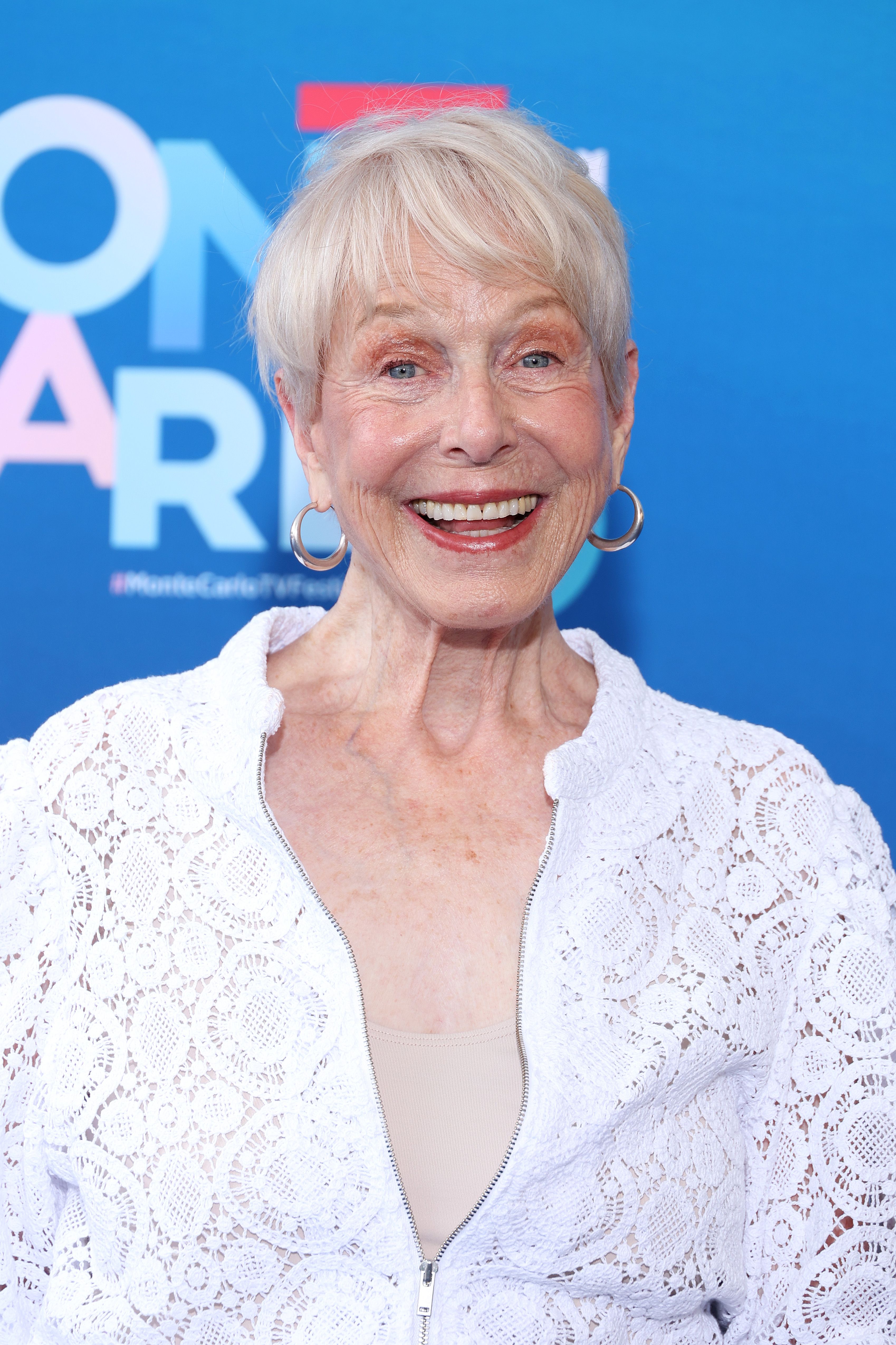 Karen Grassle lors de la séance photo « La Petite Maison dans la prairie » pendant le 63e Festival de télévision de Monte-Carlo, le 15 juin 2024, à Monaco. | Source : Getty Images