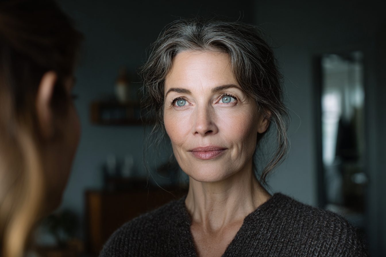Une femme parle à sa belle-fille | Source : Midjourney