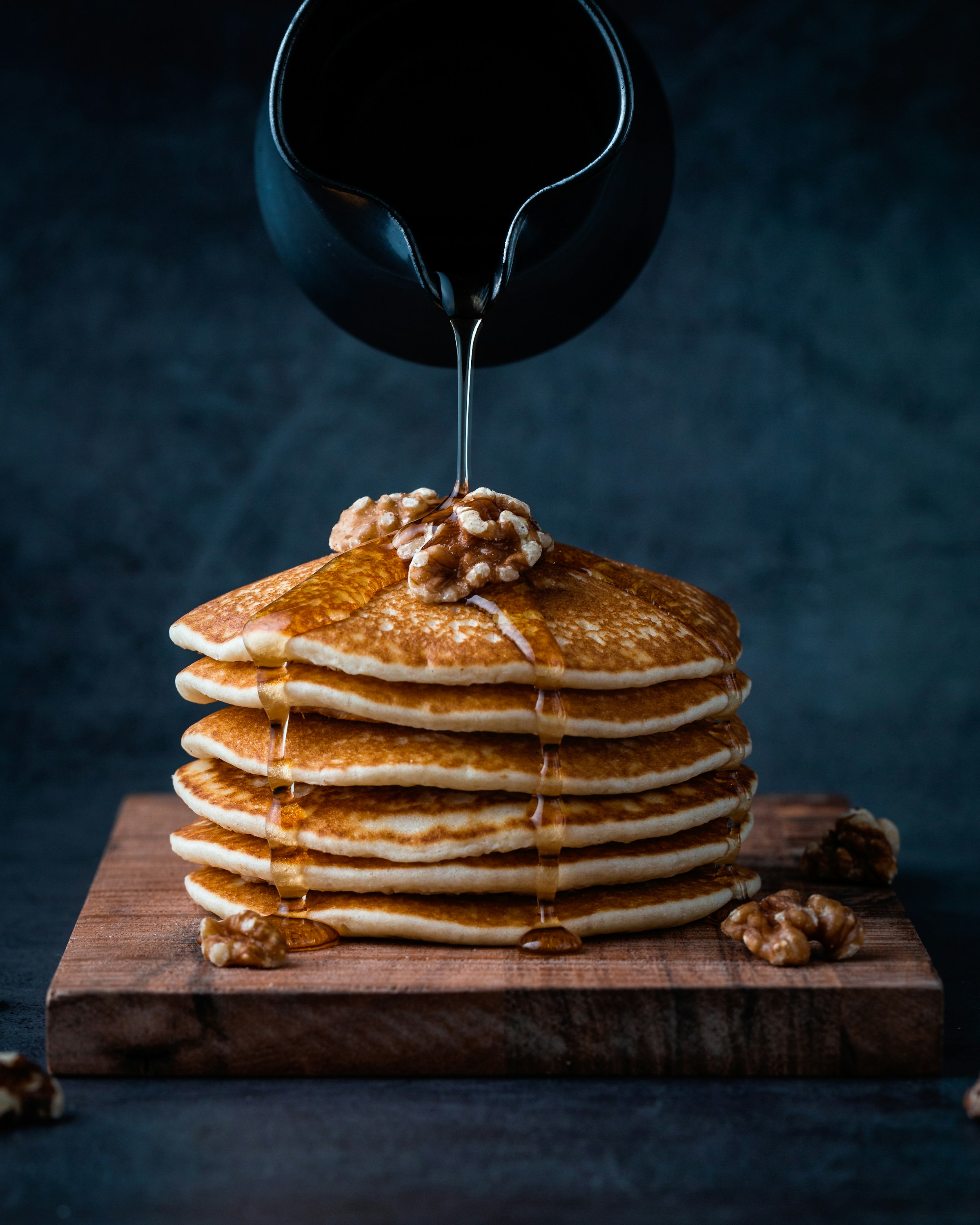 Crêpes avec du sirop | Source : Unsplash