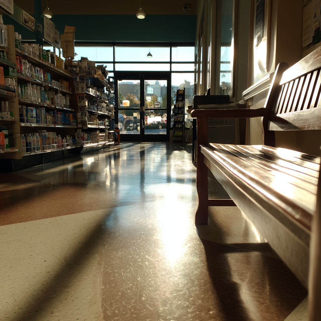 L'intérieur d'un magasin | Source : Midjourney