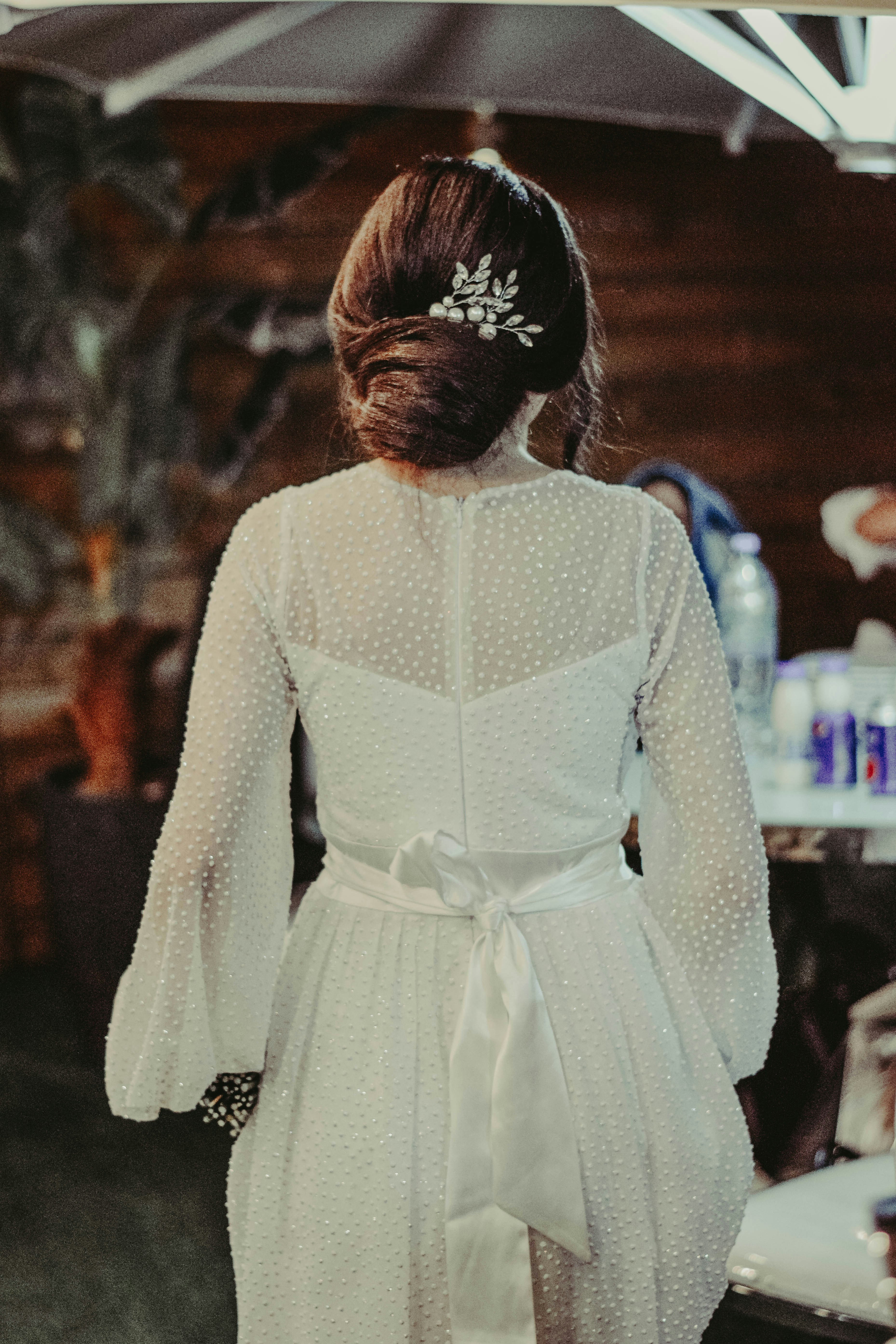 Une femme portant une robe de mariée | Source : Unsplash