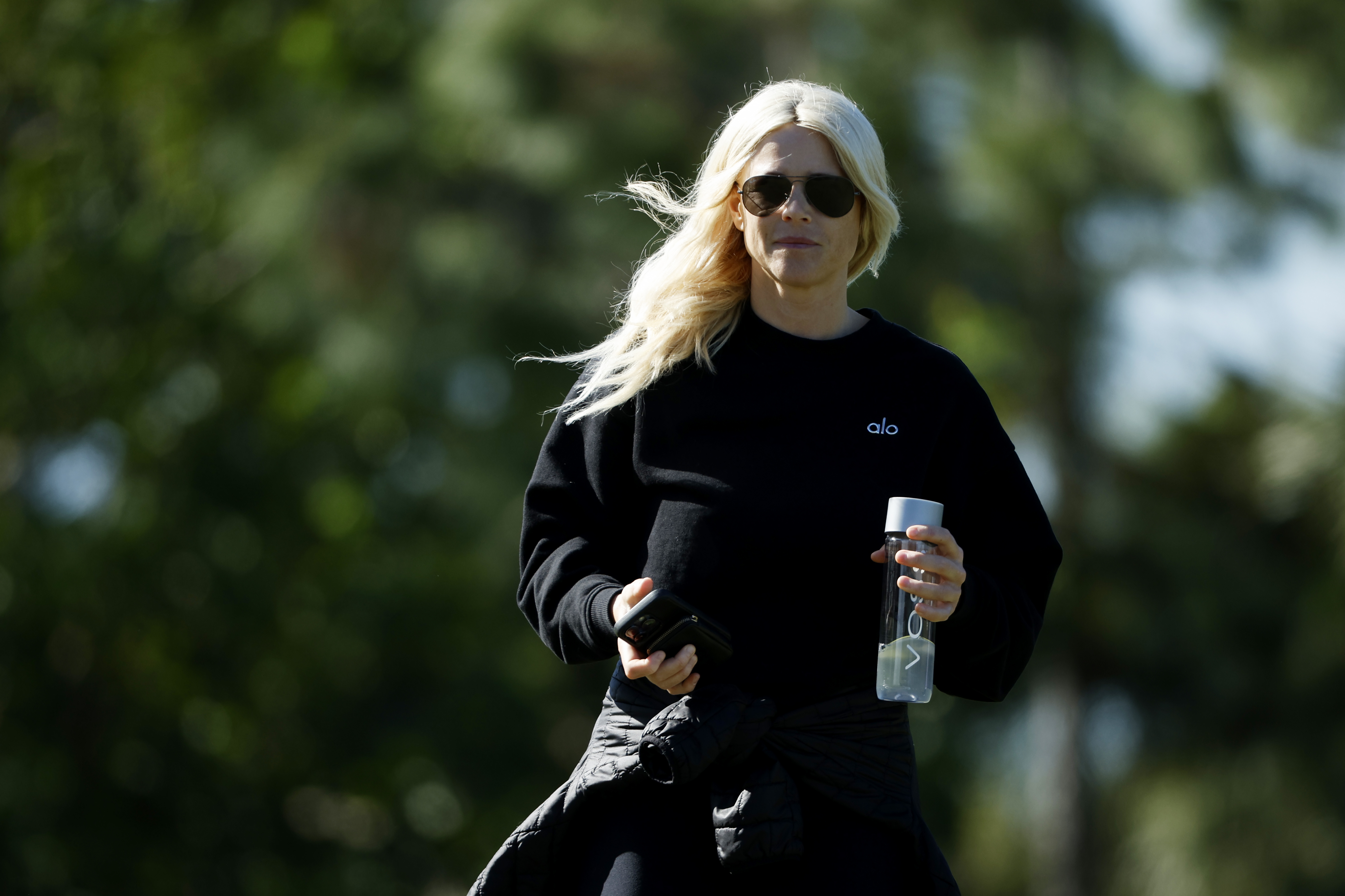 Elin Nordegren est vue au club de golf du lac perdu le 22 février 2024 | Source : Getty Images