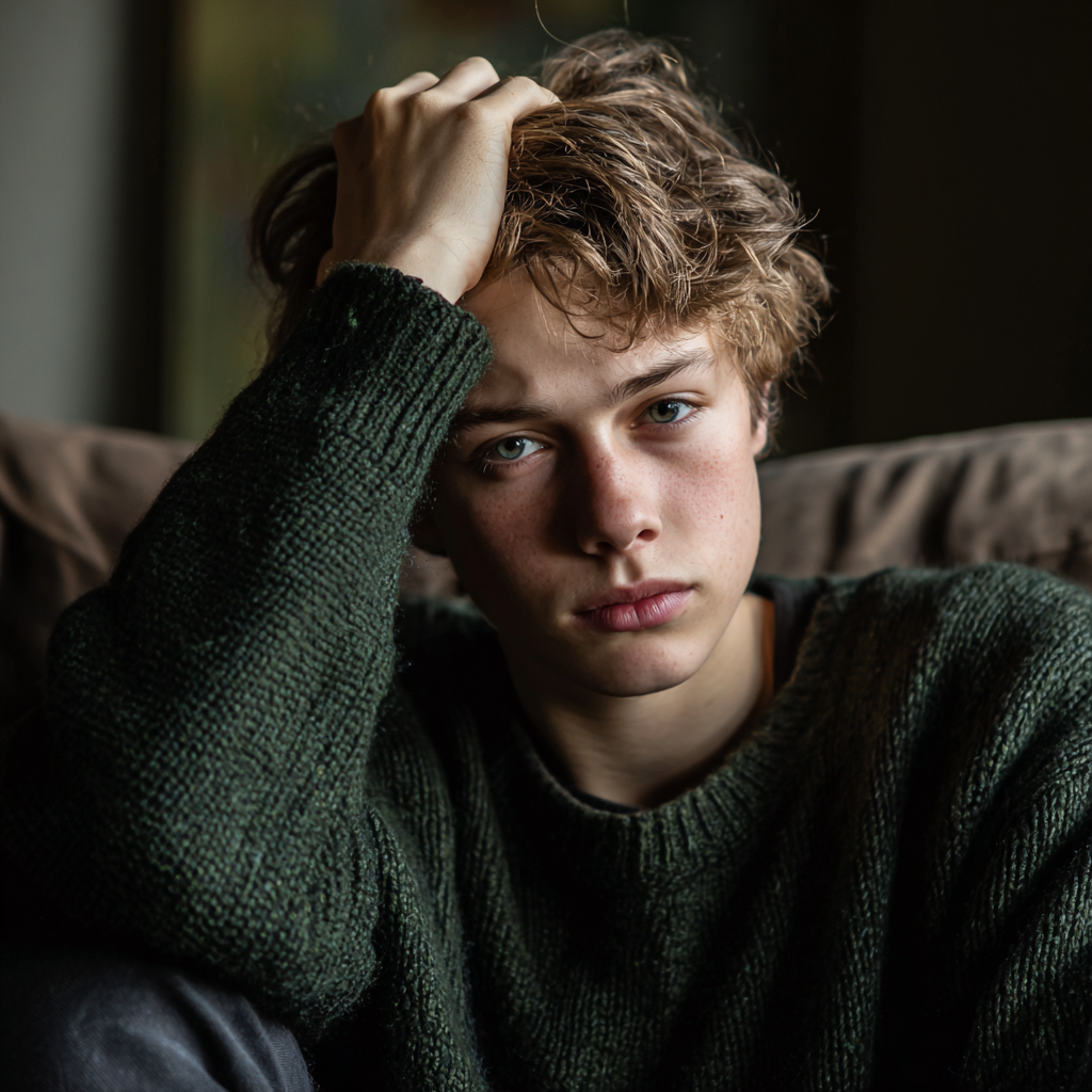 Un adolescent frustré | Source : Midjourney