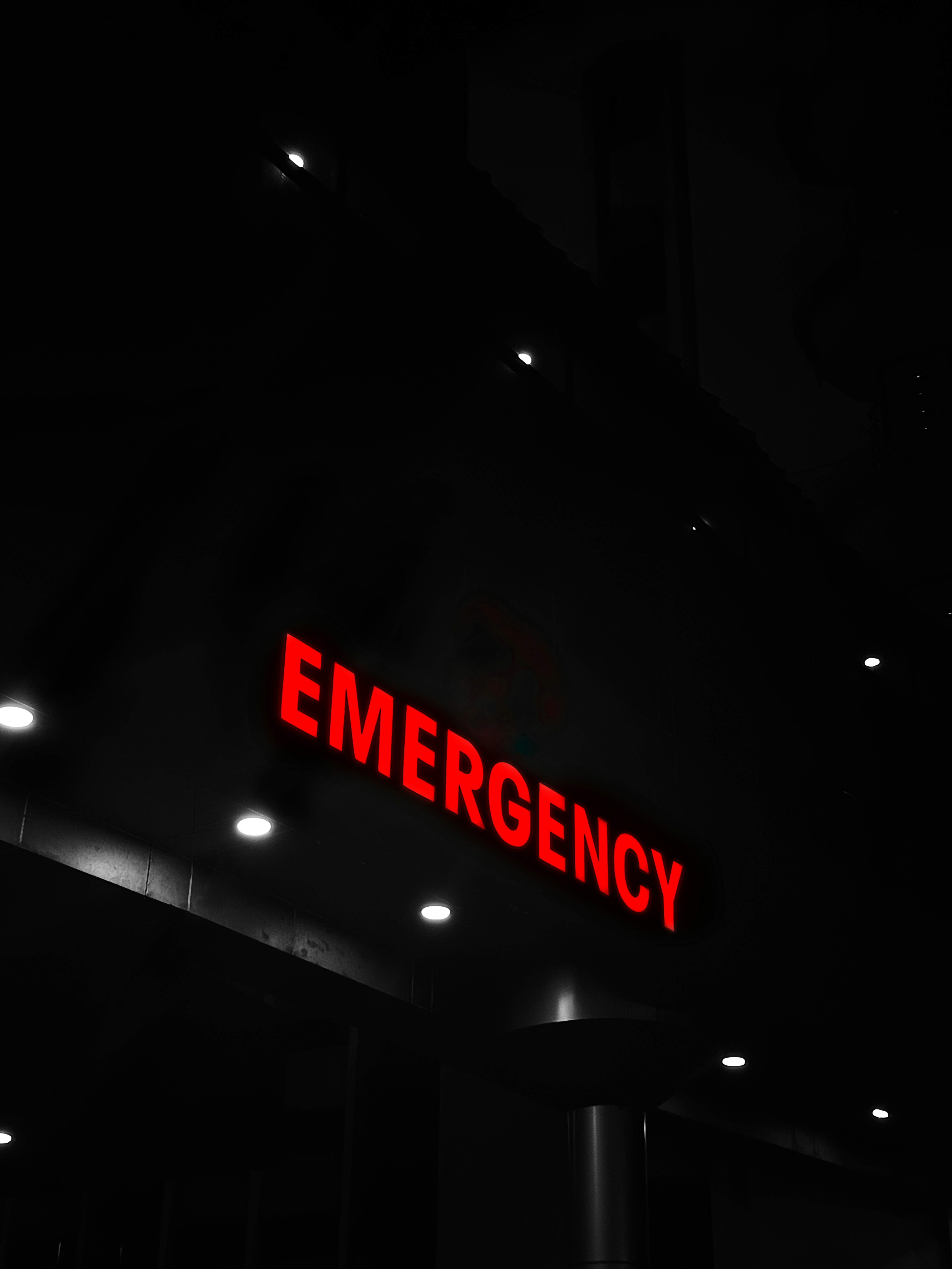 Un panneau d'hôpital | Source : Unsplash