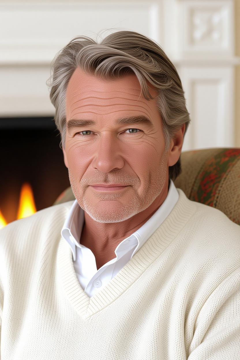 Une image de Patrick Swayze générée par l'IA. | Source : Grok