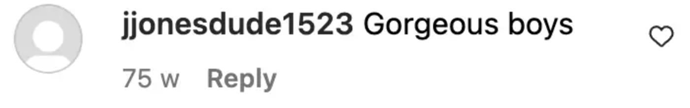 Commentaire sur la page d'Elton John | Source : Instagram/eltonjohn