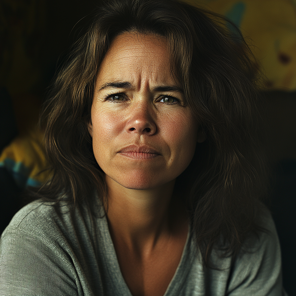 Une femme dans un salon | Source : Midjourney