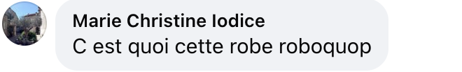 Commentaire d'internaute | Source : facebook.com/gala.fr