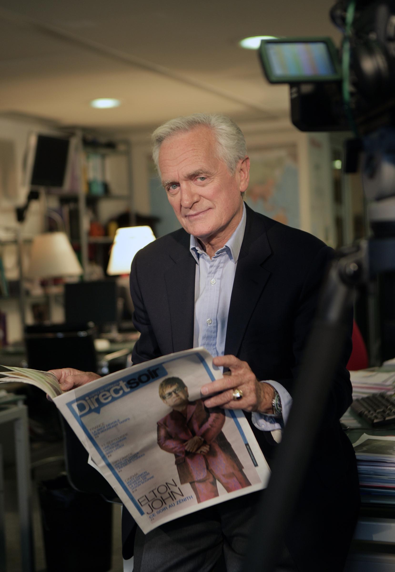 Philippe Labro, journaliste et écrivain français I Source : Getty Images