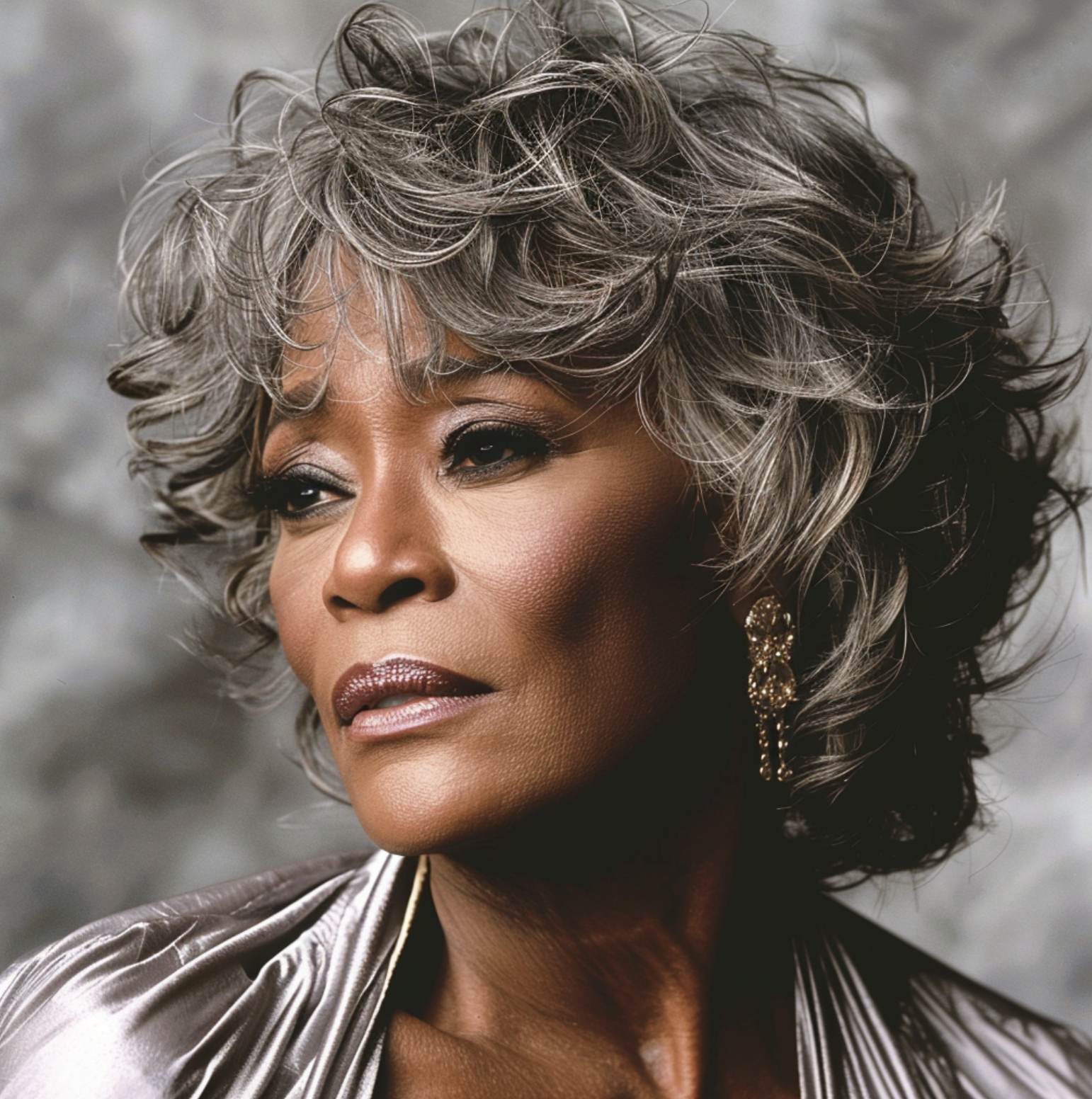 Image générée par IA de Whitney Houston âgée | Source : Midjourney