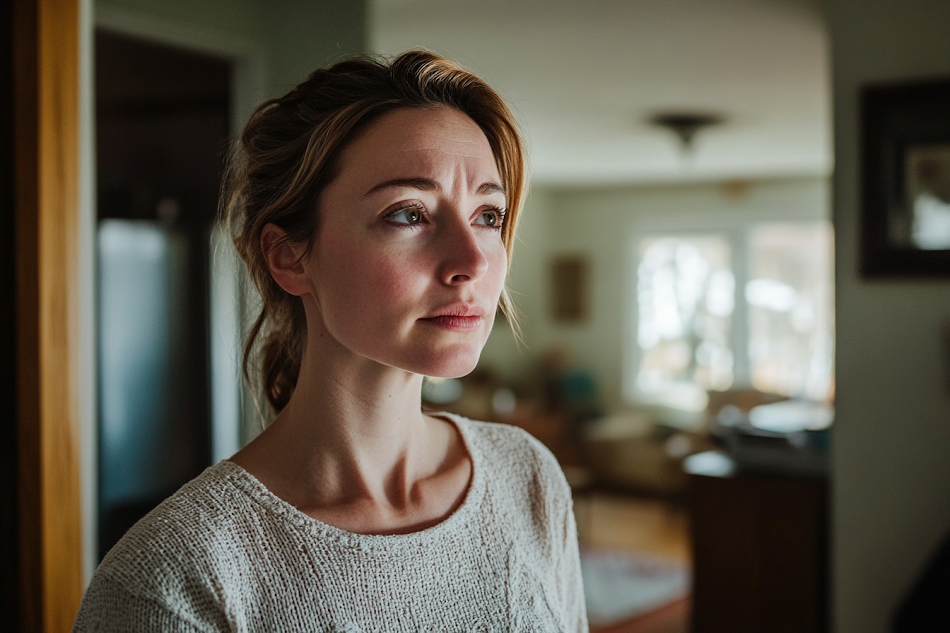 Une femme au cœur brisé | Source : Midjourney