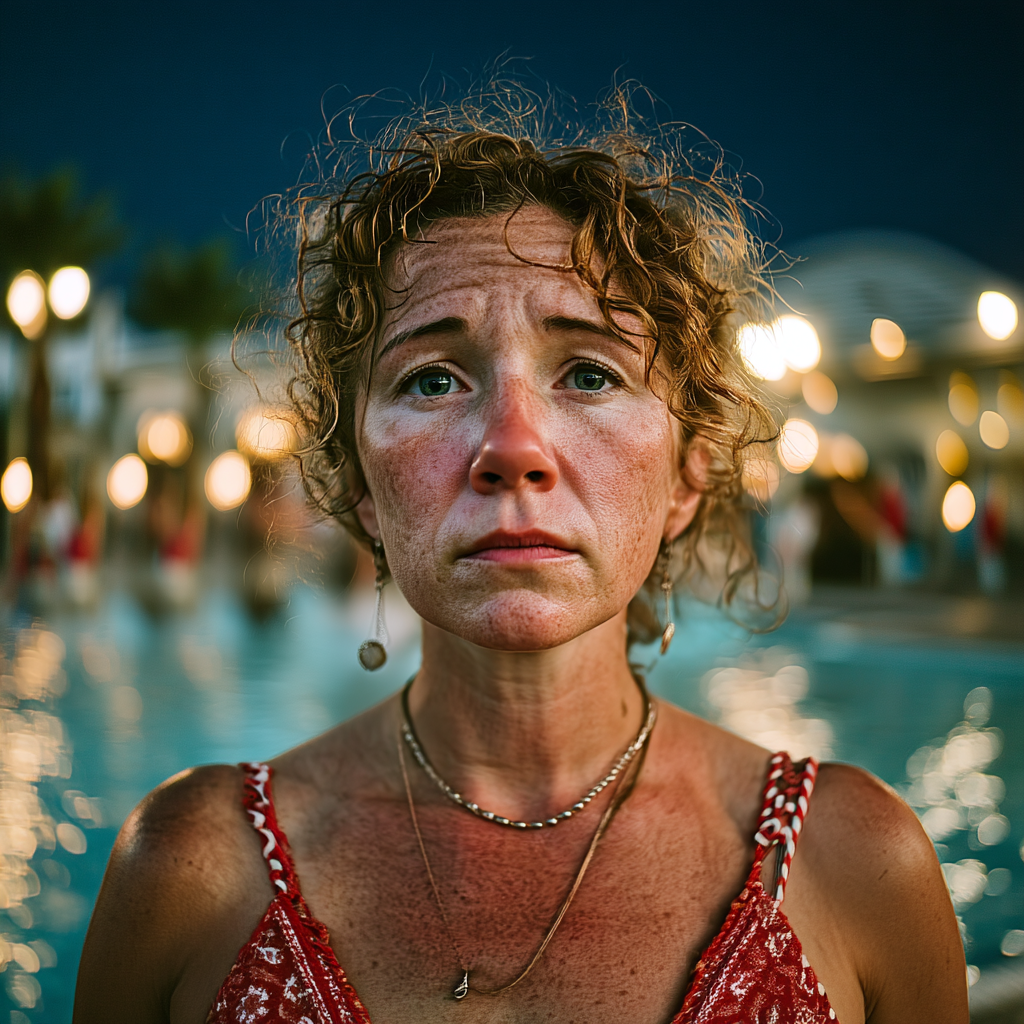 Une femme malheureuse | Source : Midjourney