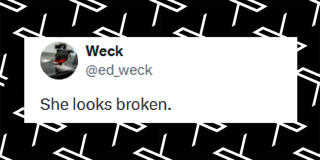 Commentaire d'un internaute | Source : X/ed_weck