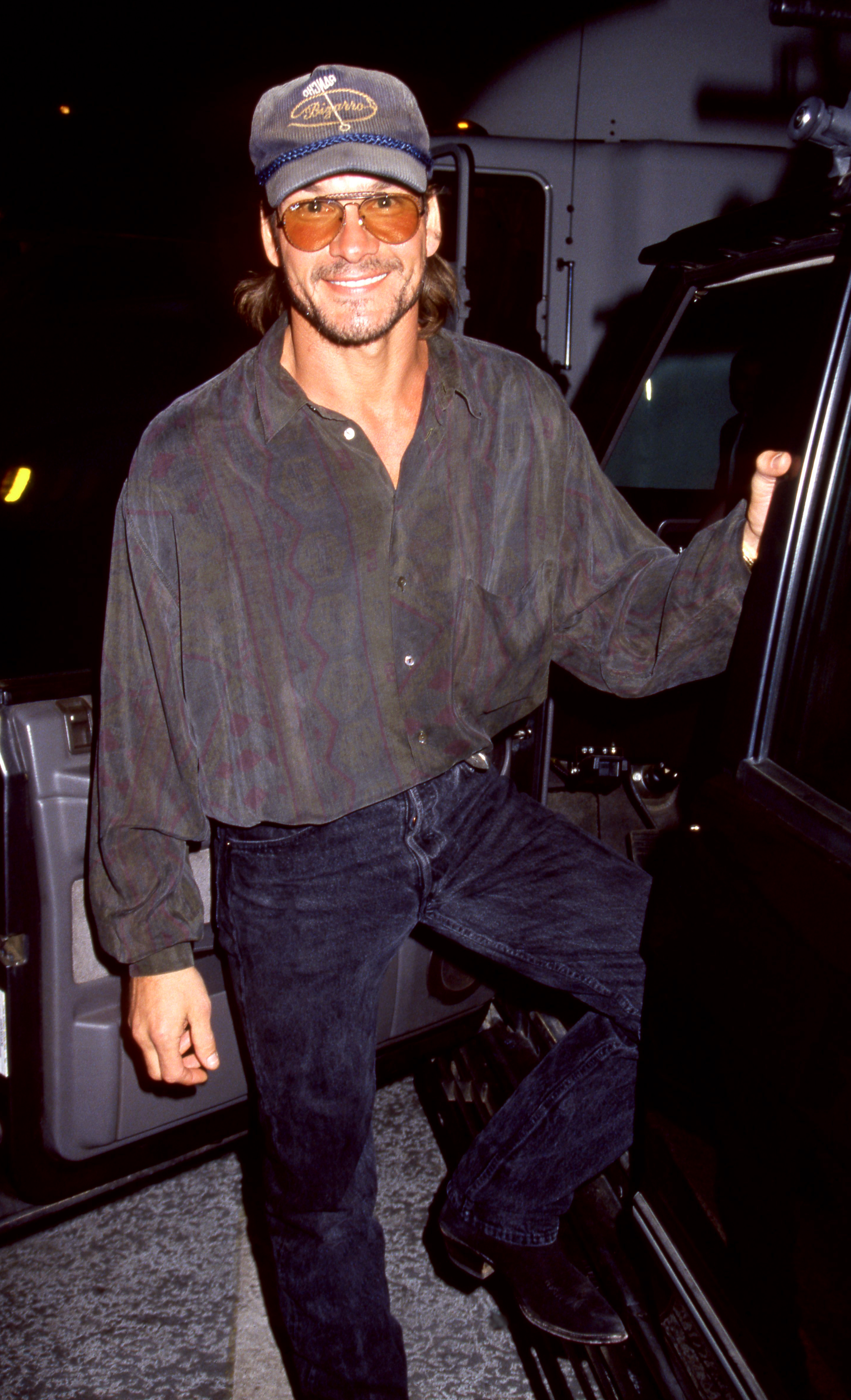 Patrick Swayze photographié en 1993 à Los Angeles, Californie. | Source : Getty Images
