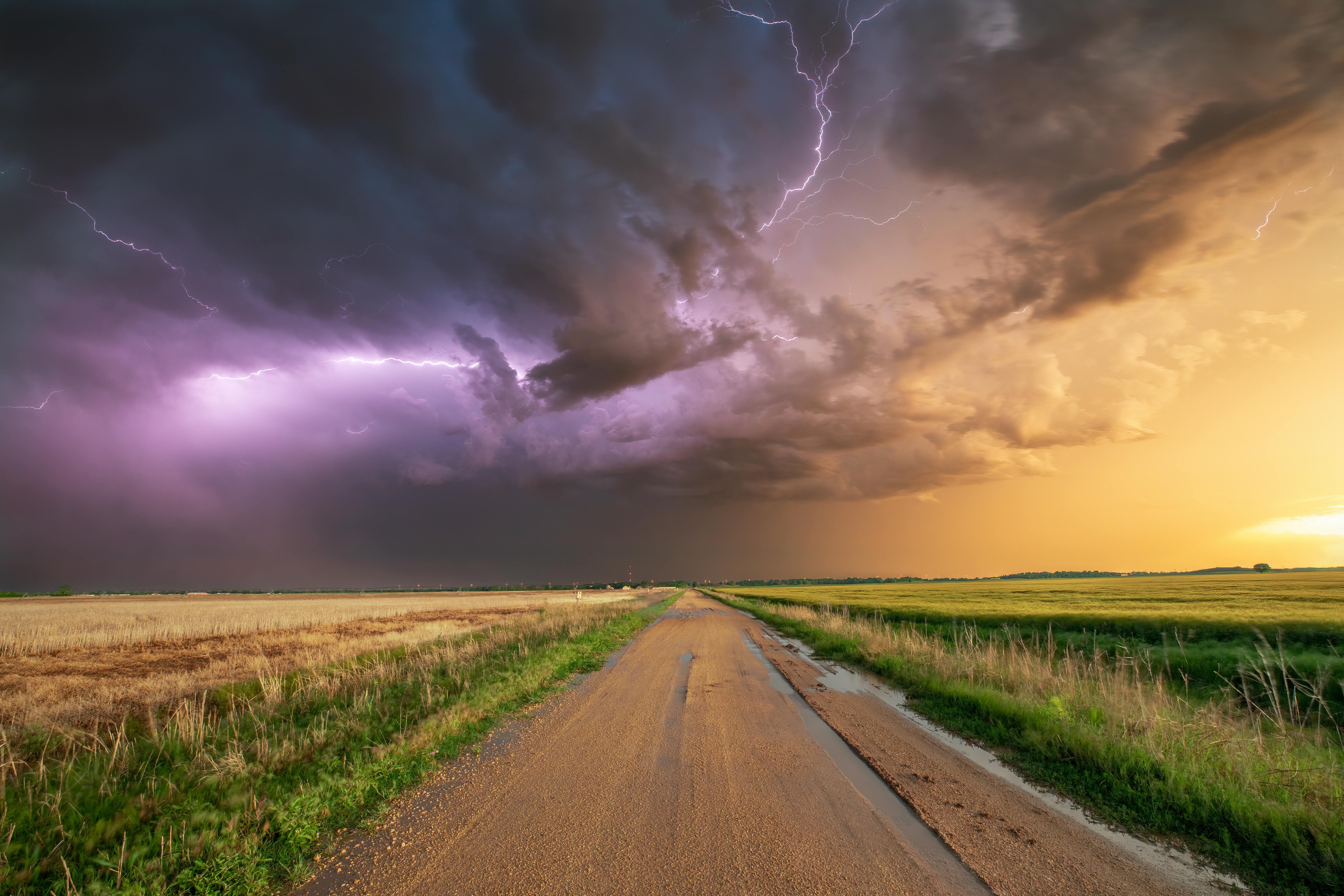Le ciel pendant un orage | Source : Pexels