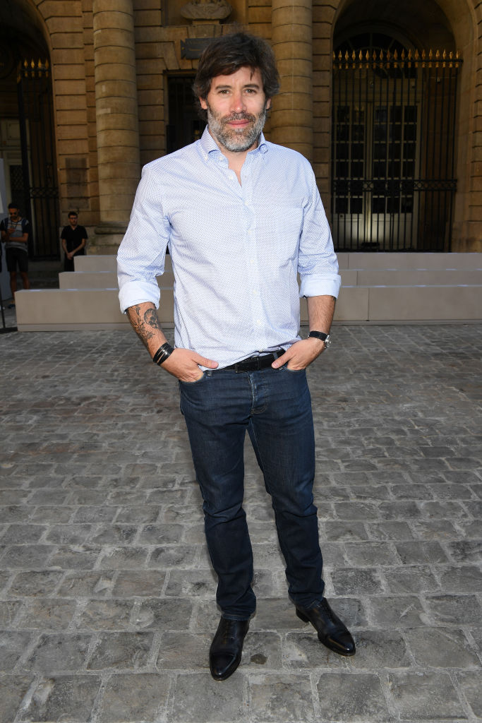 Jalil Lespert assiste au défilé Berluti Menswear Printemps/Été 2018 dans le cadre de la Fashion Week de Paris, le 23 juin 2017 à Paris, en France I Source : Getty Images