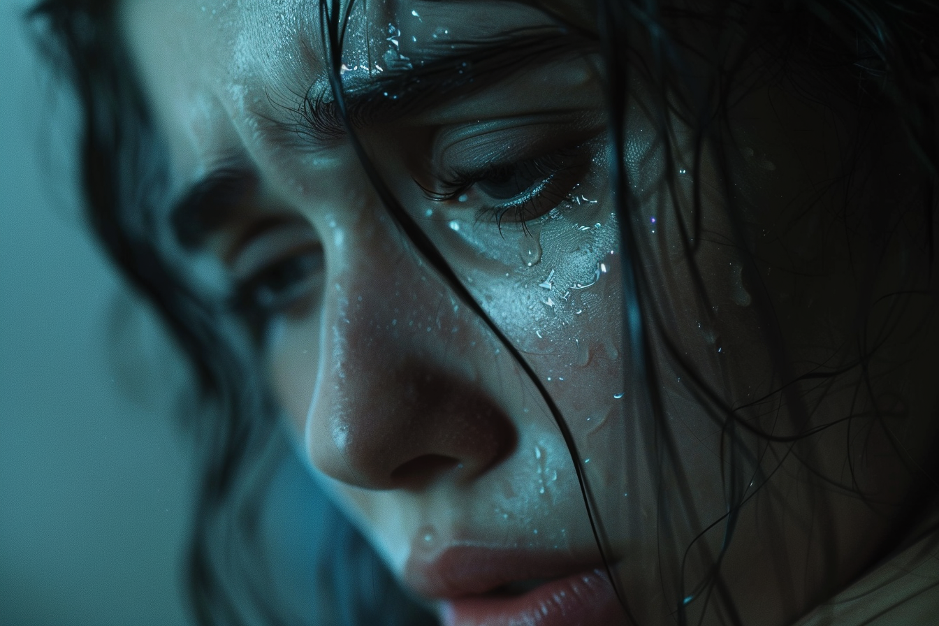 Une femme émotive | Source : Midjourney
