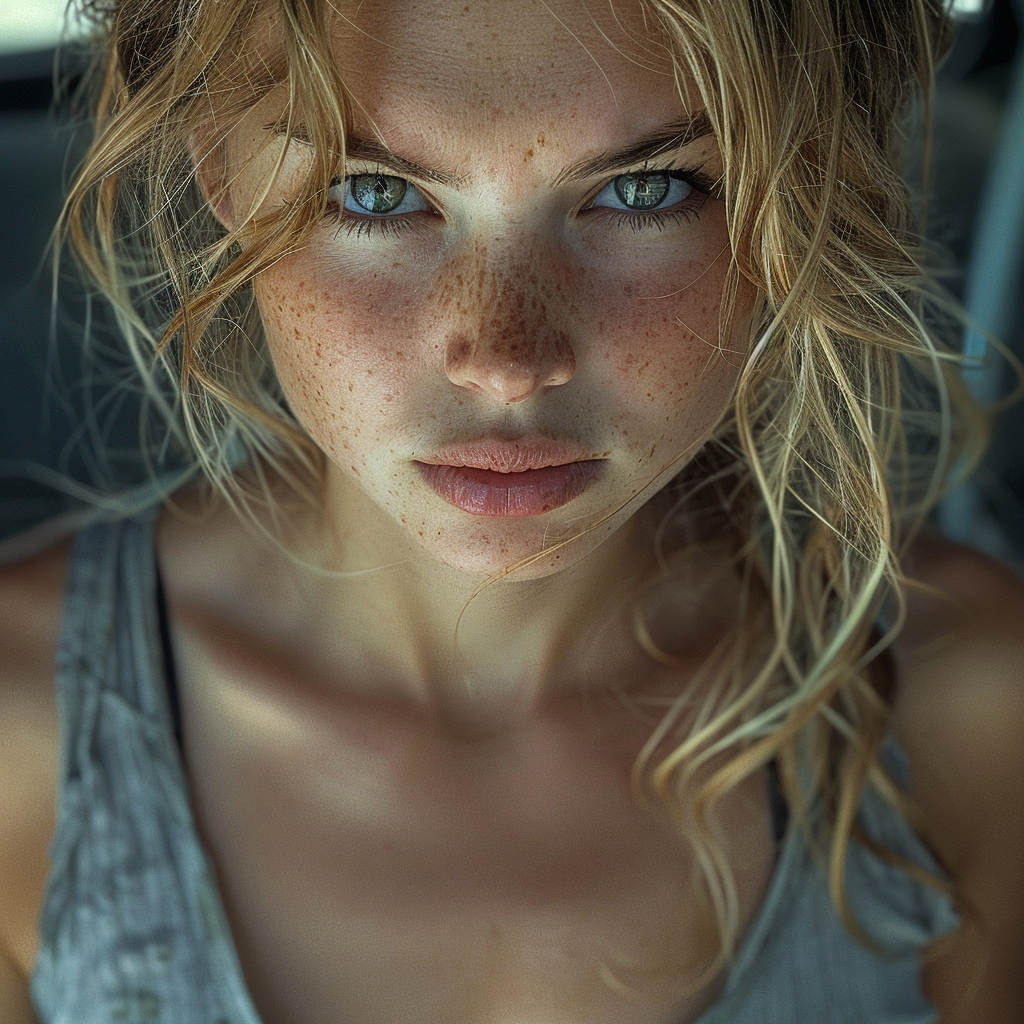 Une jeune femme en colère | Source : Midjourney