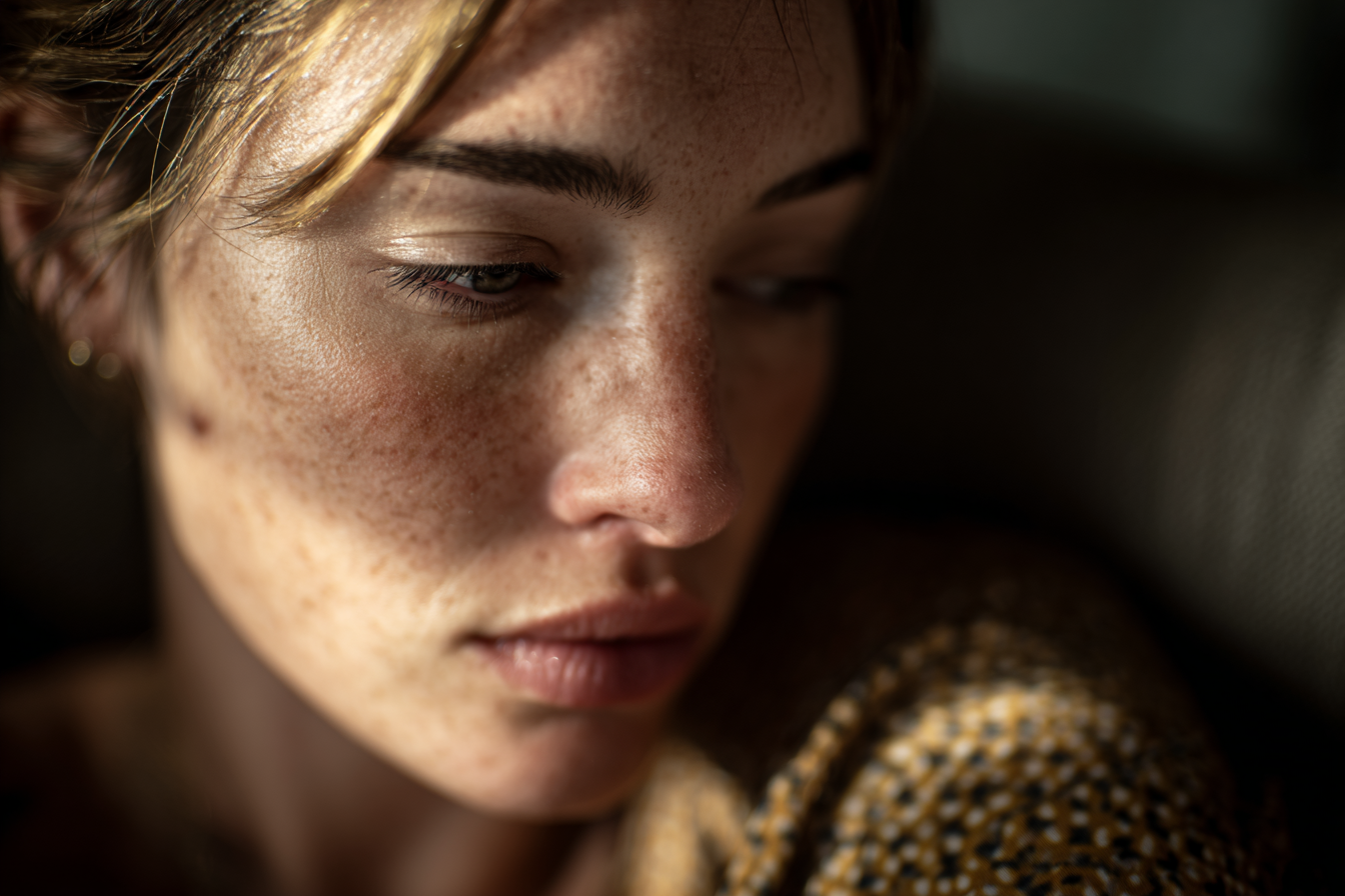 Une femme bouleversée | Source : Midjourney