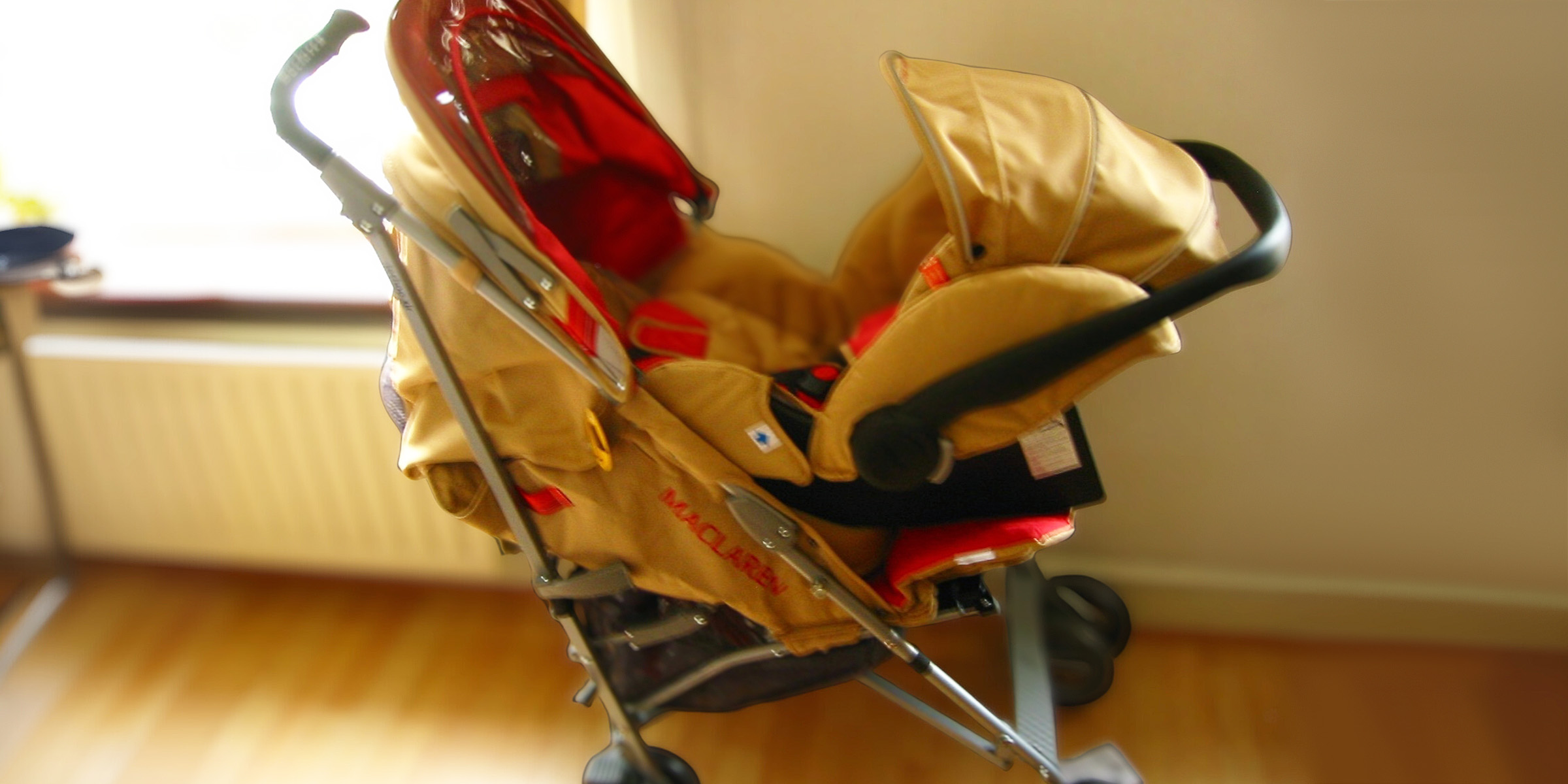 Une poussette pour bébé | Source : Flickr