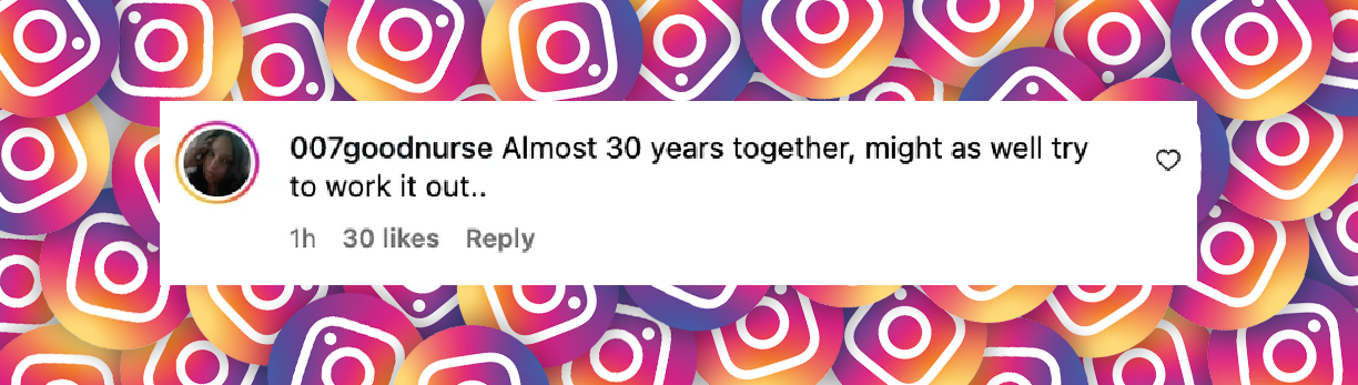 Commentaire d'un internaute sur la séparation annoncée de Lori Loughlin et Massimo Giannulli, tel que posté le 2 octobre 2025 | Source : Instagram/People