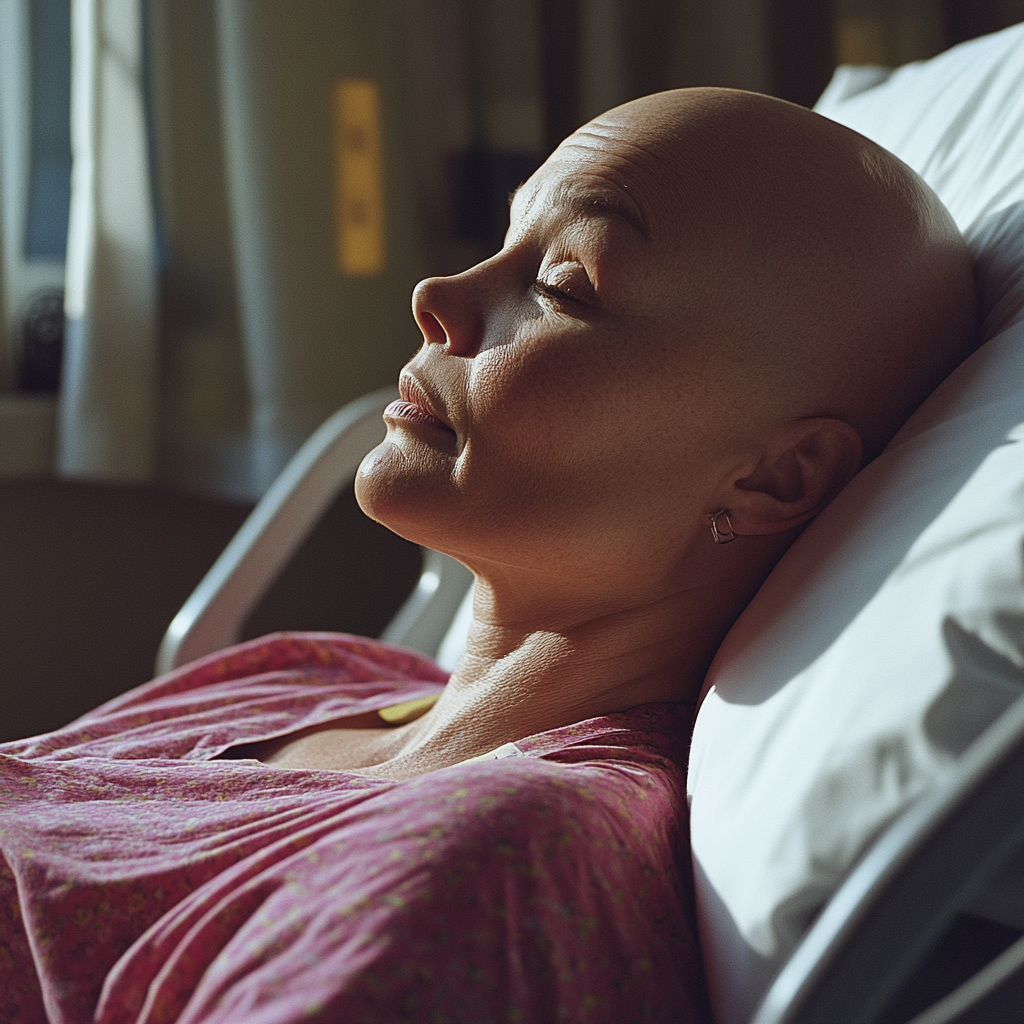 Une femme à l'hôpital | Source : Midjourney