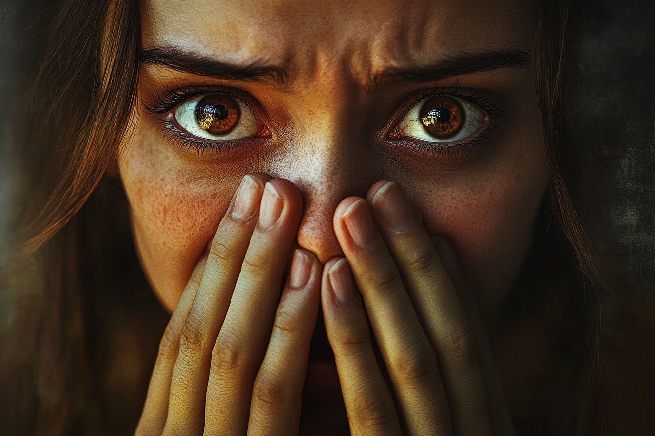 Une femme stupéfaite | Source : Midjourney