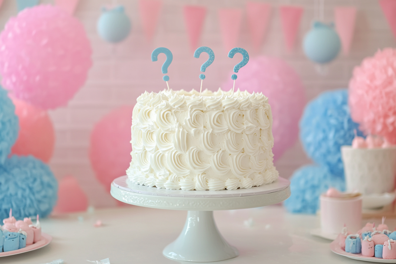 Un gâteau de révélation de sexe | Source : Midjourney