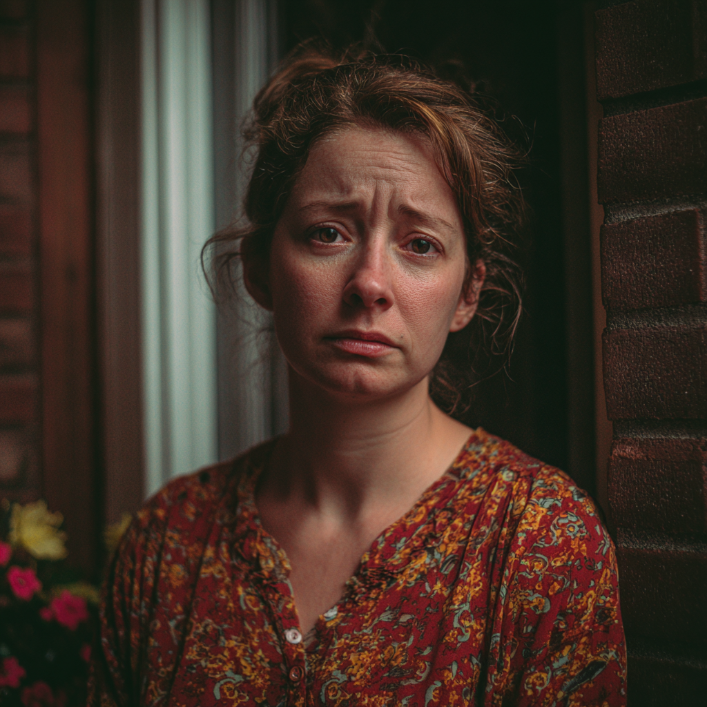 Une femme triste | Source : Midjourney