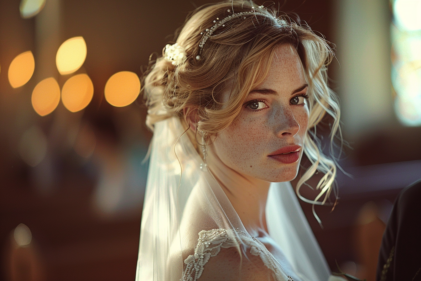Une mariée confuse | Source : Midjourney