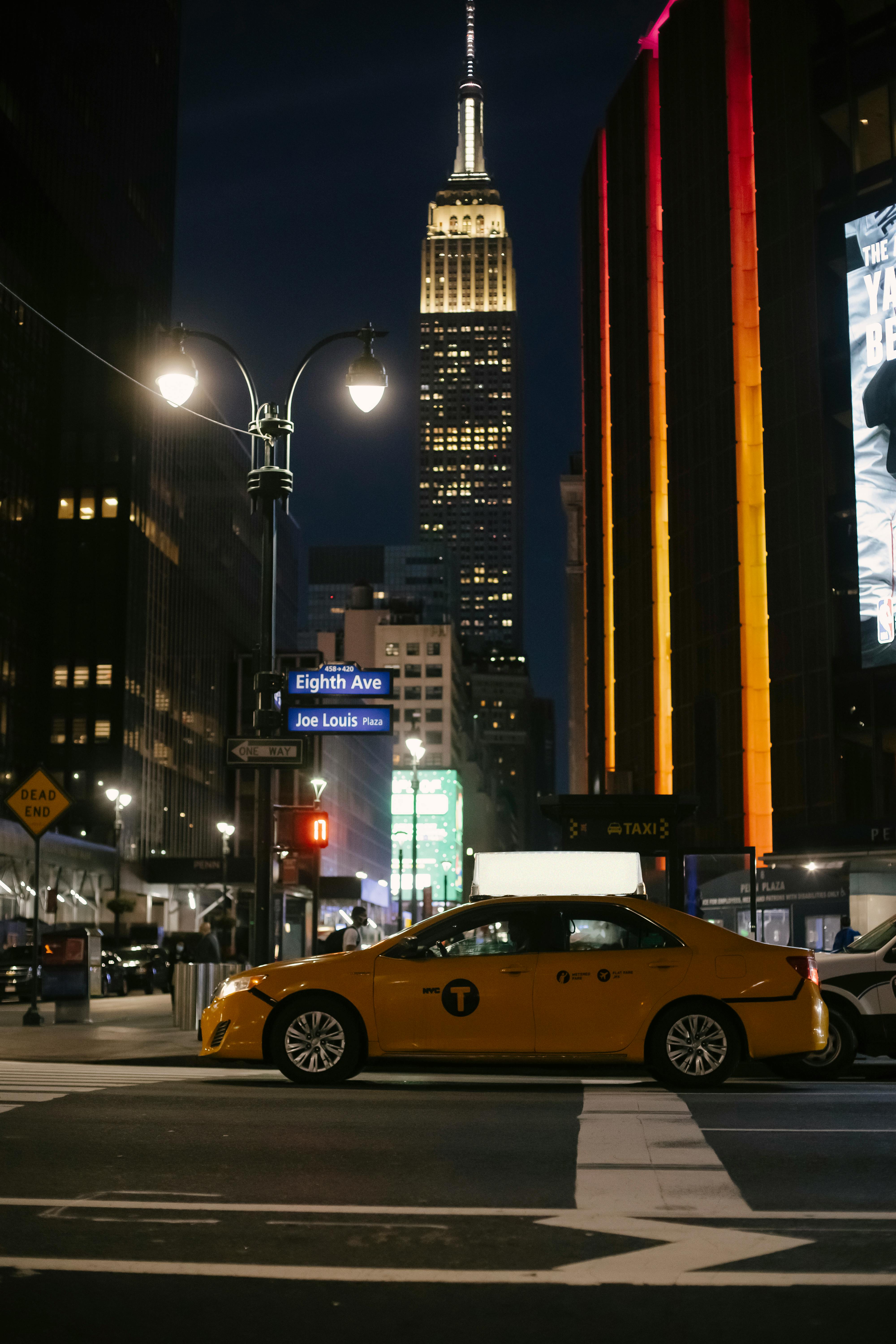 Un taxi en ville | Source : Pexels
