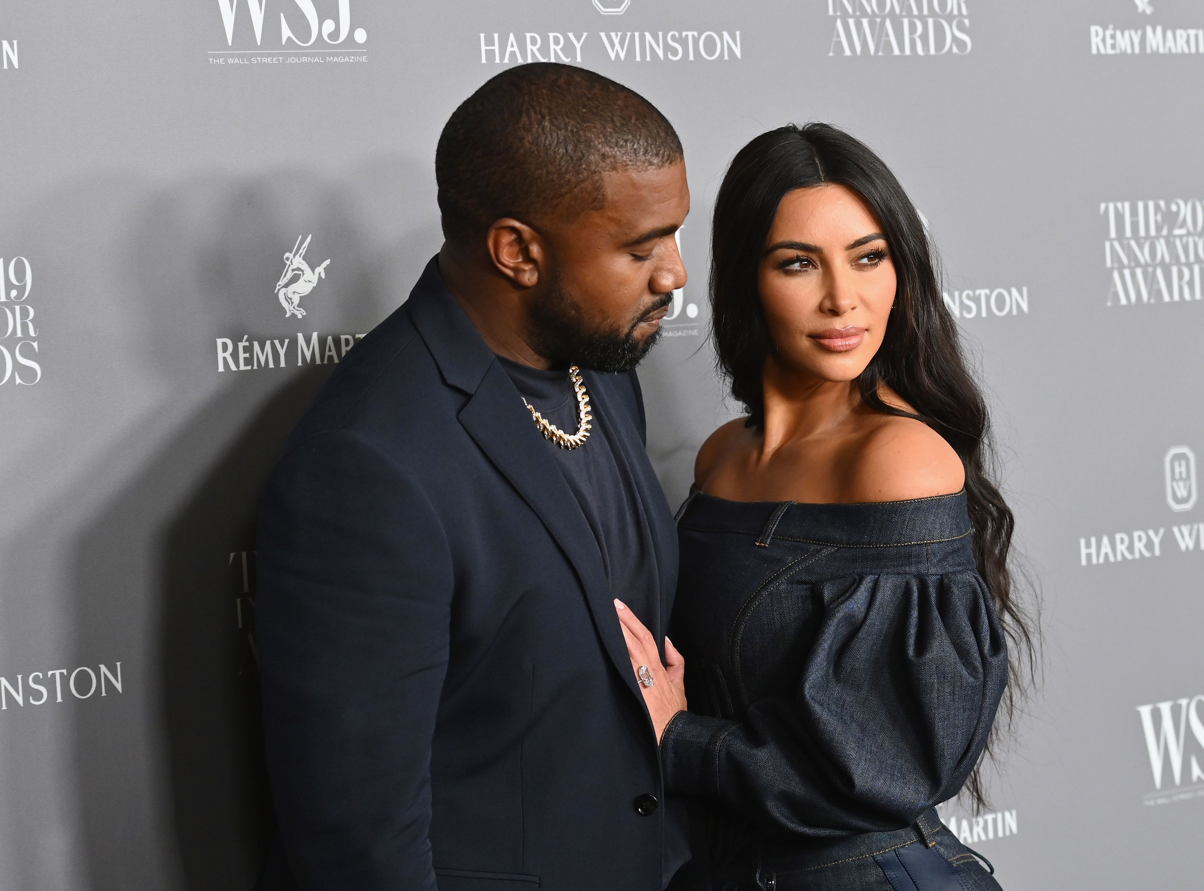 Kanye West et Kim Kardashian assistent à la remise des prix Innovator du WSJ Magazine à New York, le 6 novembre 2019 | Source : Getty Images