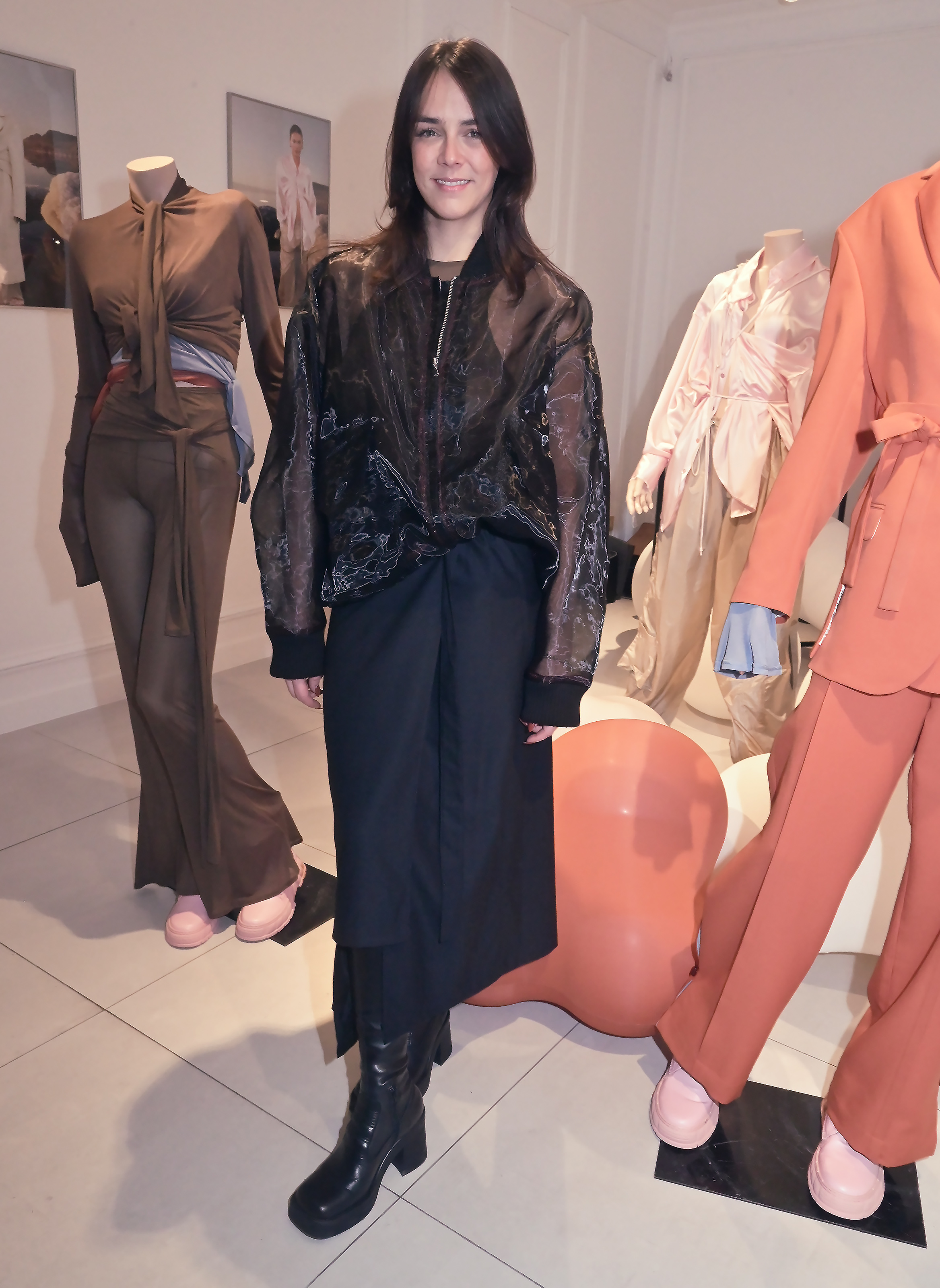 La créatrice Pauline Ducruet assiste à la présentation de la collection automne-hiver 2023-2024 d'Alter Designs Menswear dans le cadre de la Fashion Week de Paris, le 18 janvier 2023 à Paris, en France I Source : Getty Images