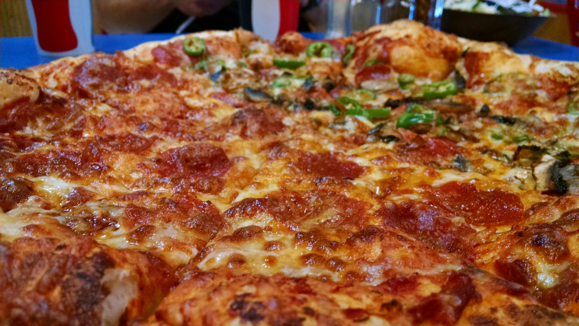 Gros plan sur une pizza | Source : Pexels