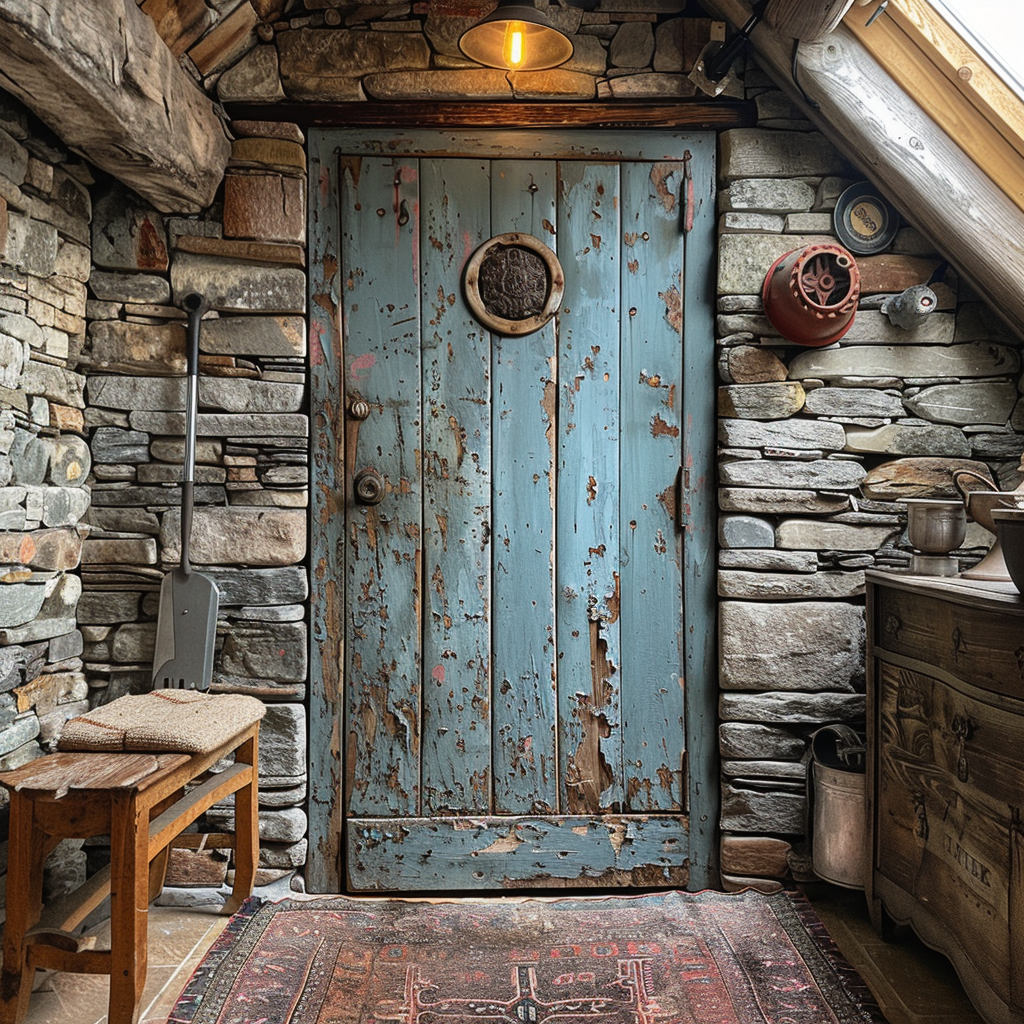 La porte du grenier | Source : Midjourney