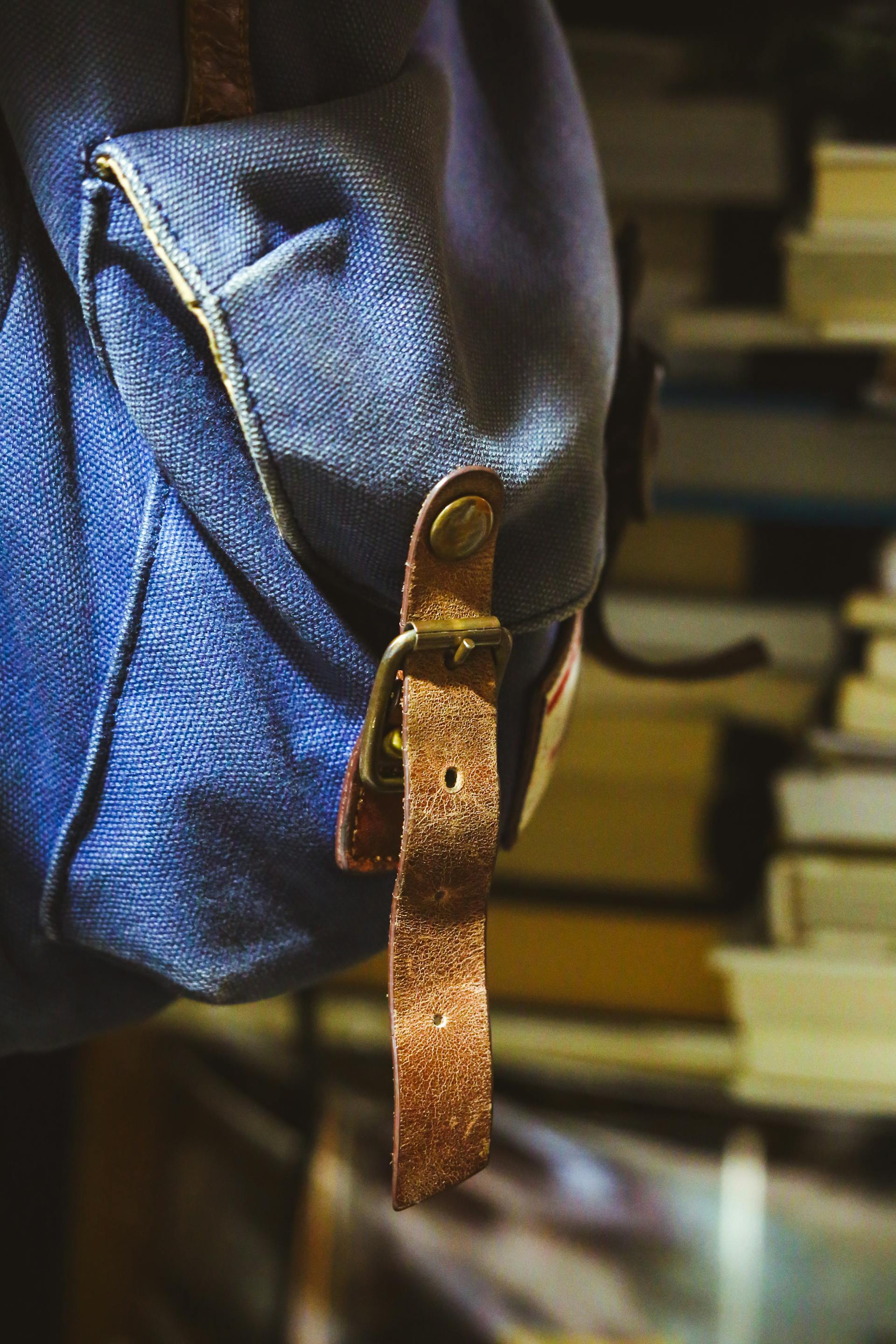 Gros plan sur un sac à dos | Source : Pexels
