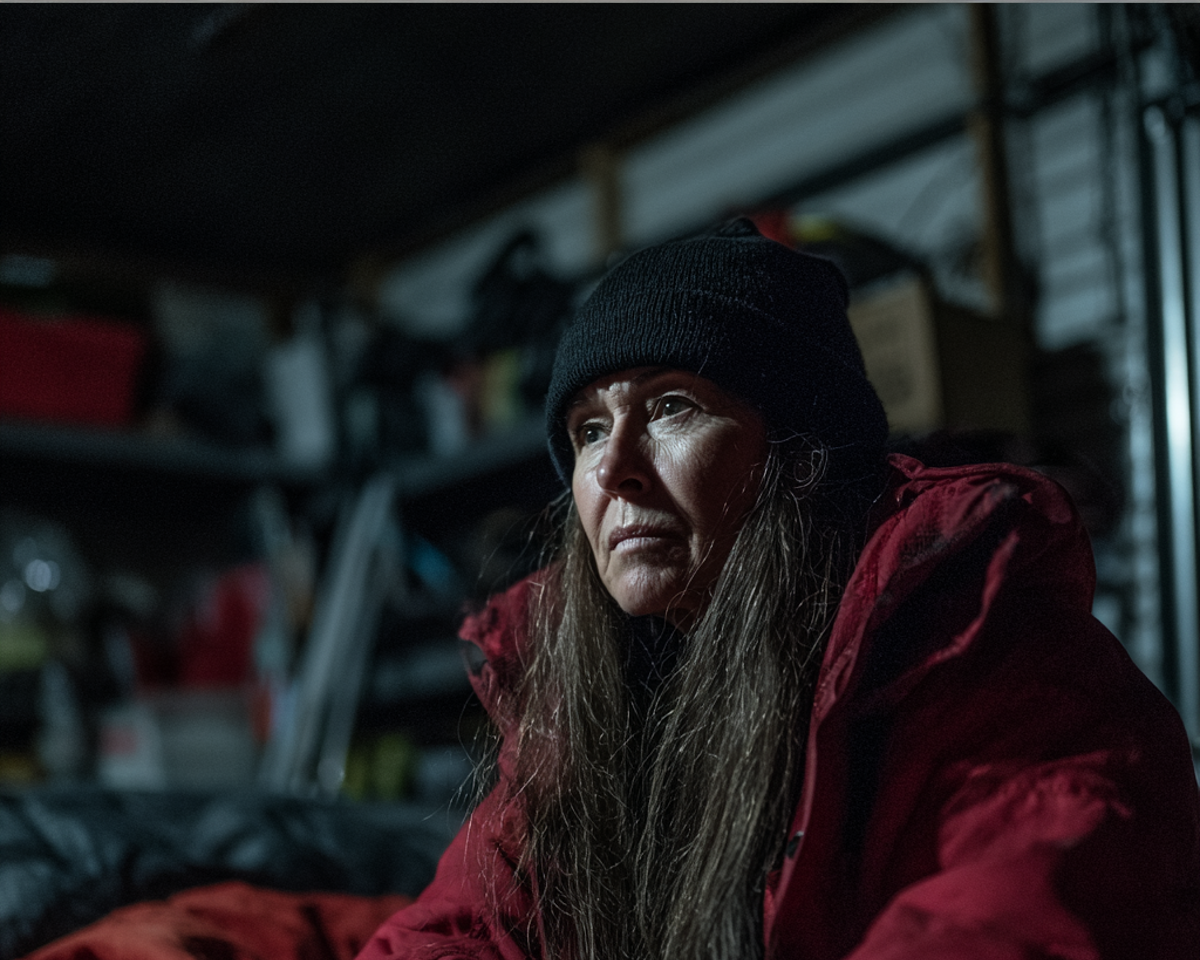 Une femme âgée pensive | Source : Midjourney