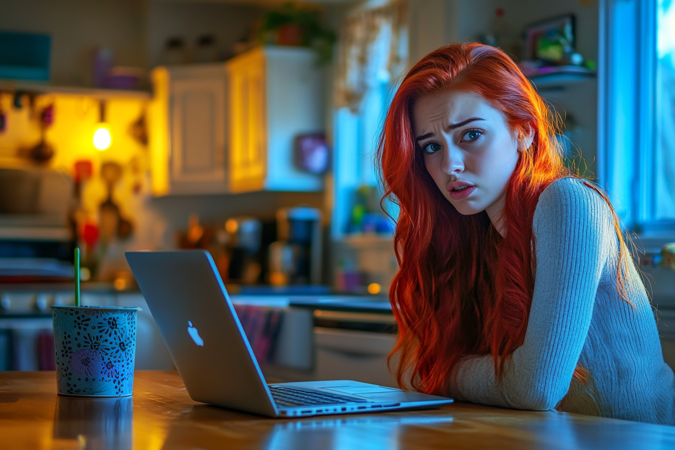 Une femme choquée et confuse | Source : Midjourney