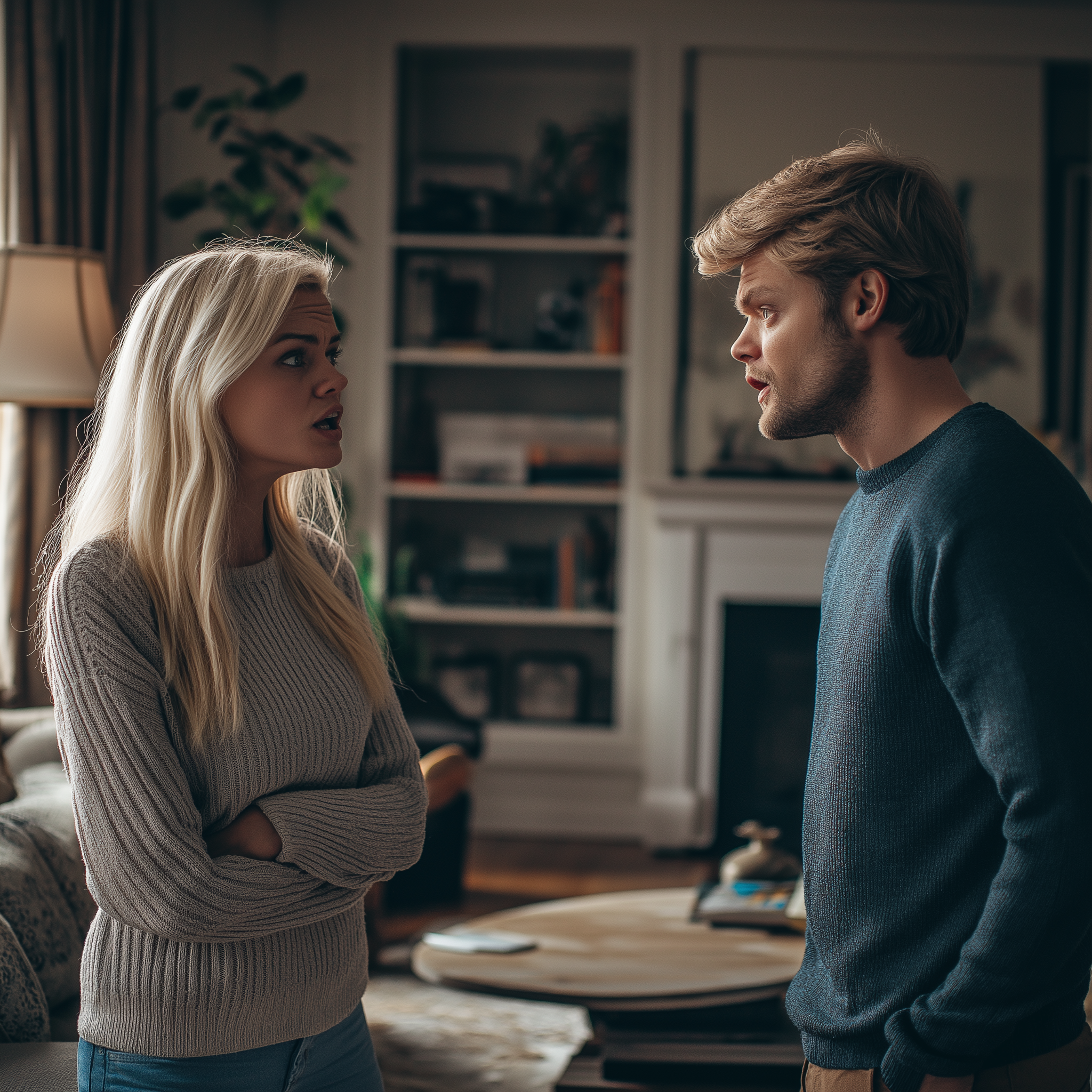 Un couple qui se dispute | Source : Midjourney