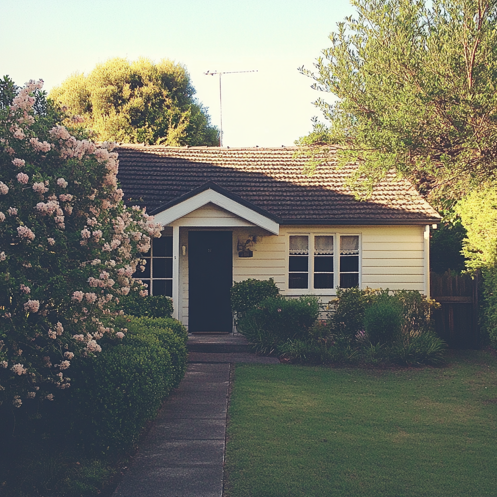L'extérieur d'une maison | Source : Midjourney