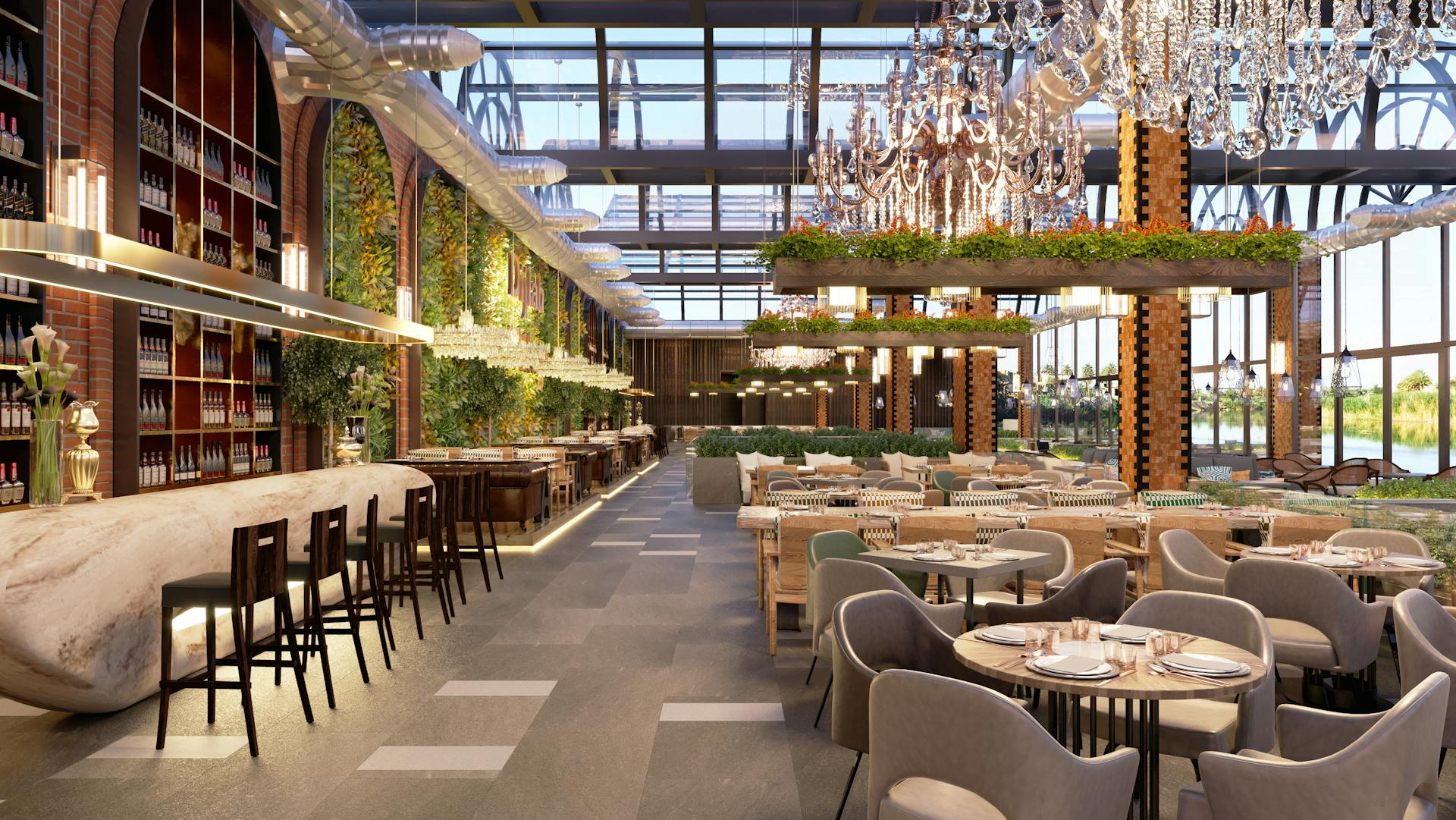 Un restaurant chic | Source : Pexels
