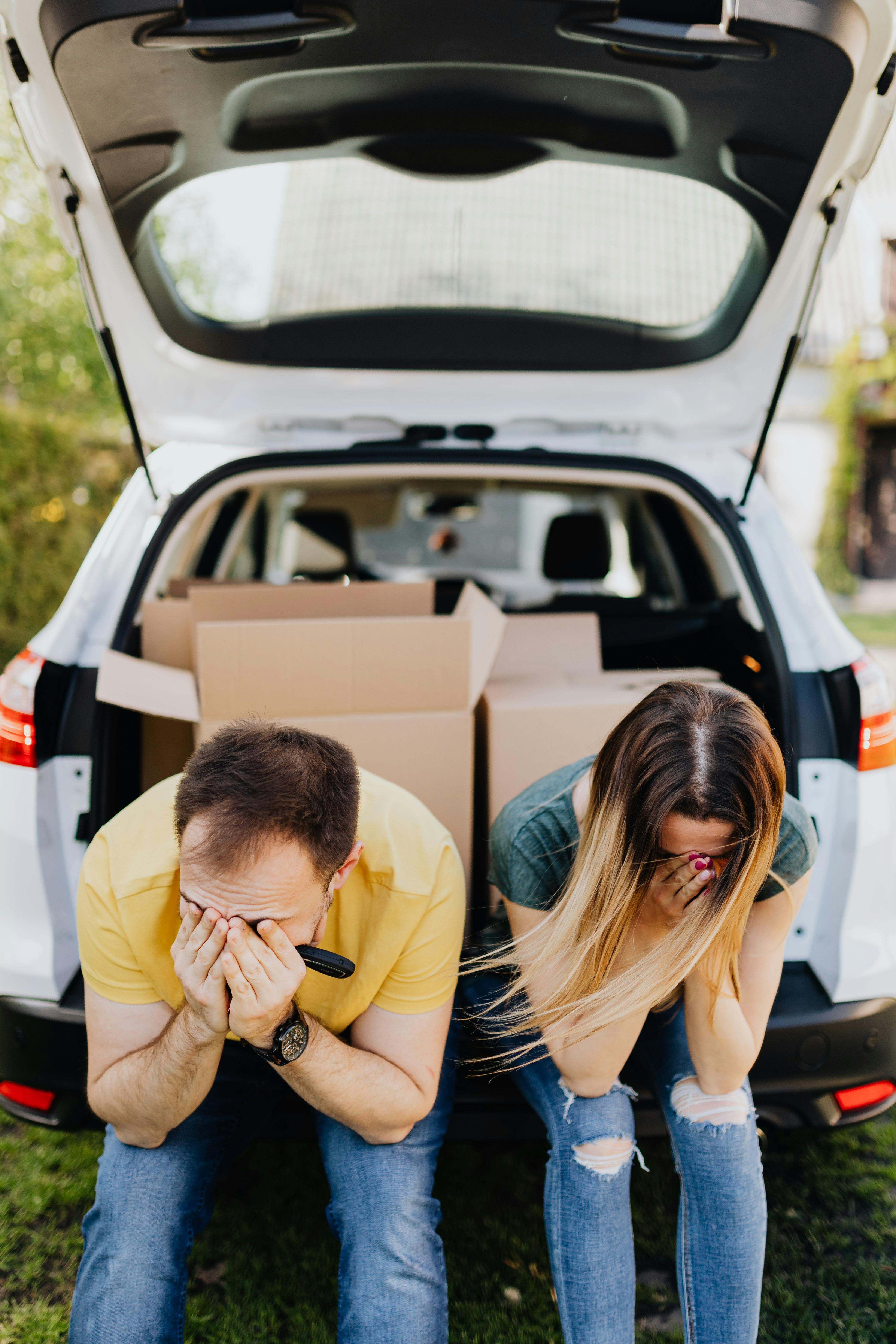 Un couple stressé | Source : Pexels