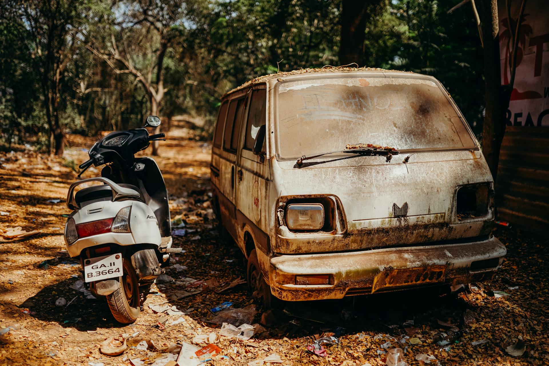 Une vieille camionnette | Source : Pexels