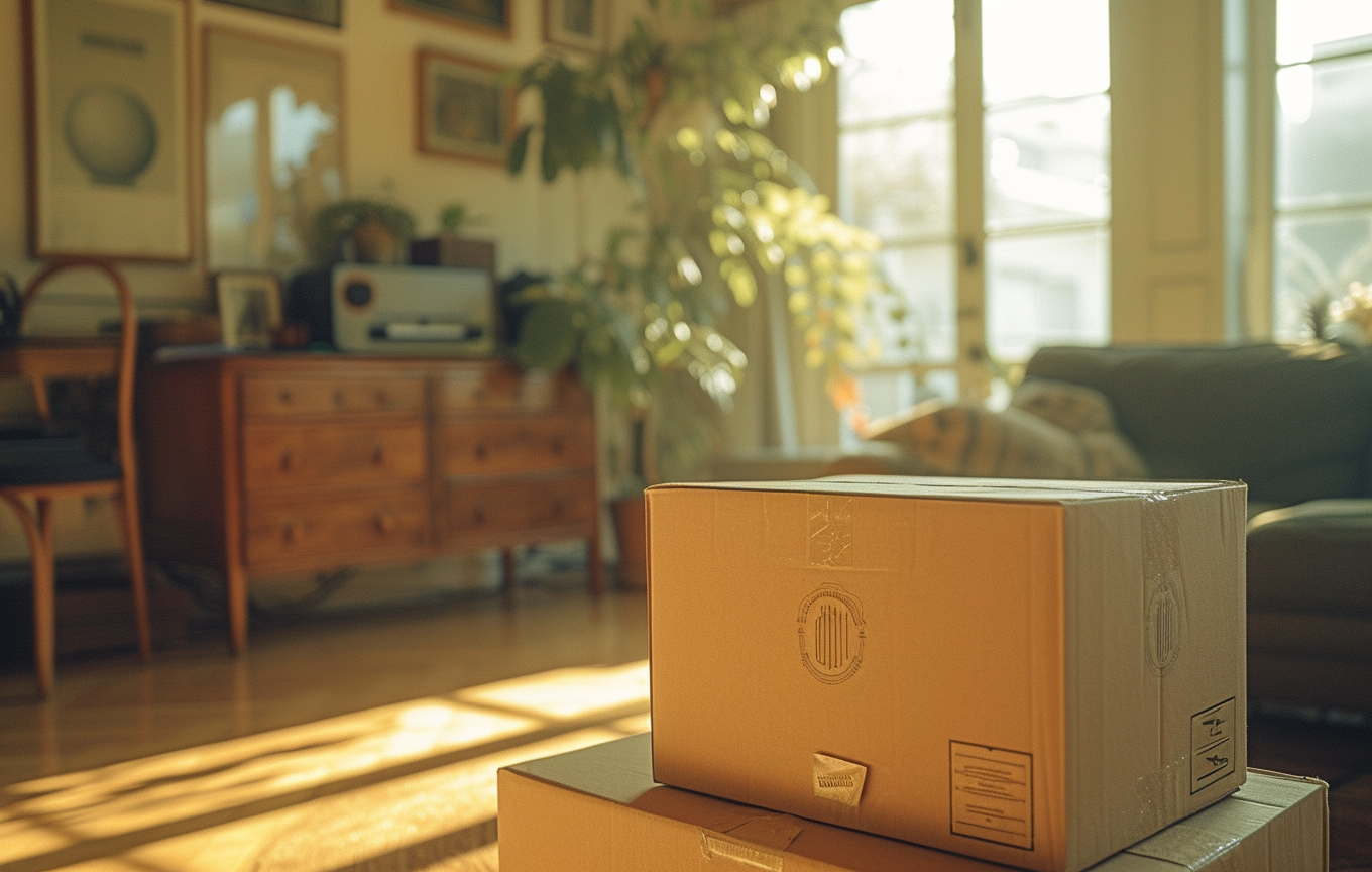 Boîtes en carton | Source : Midjourney