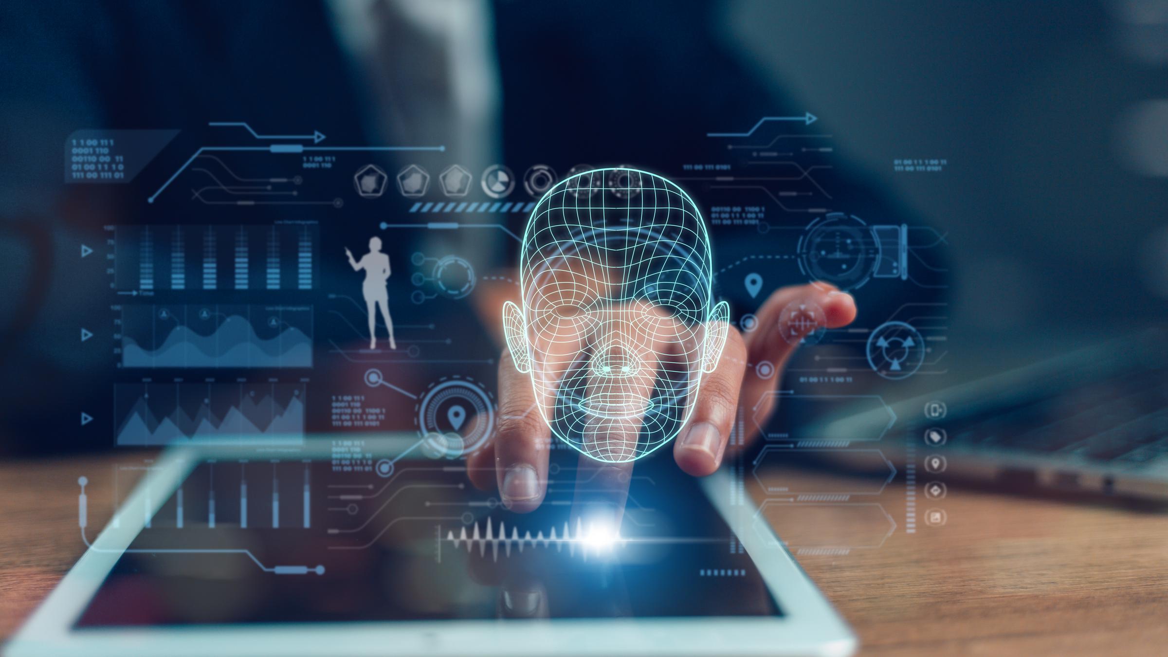 Le concept Deepfake permet de faire correspondre les mouvements du visage. Échange de visages ou usurpation d'identité — Photo d’illustration I Source : Getty Images
