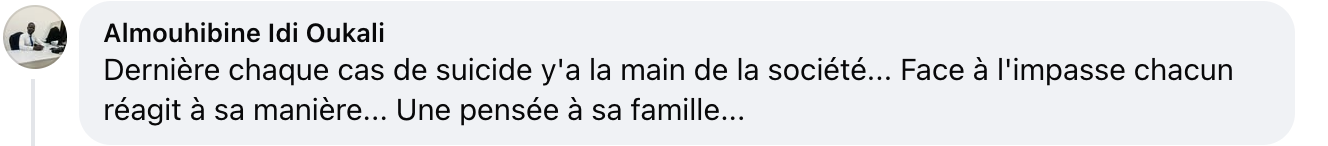 Commentaire d'un internaute | Source : Facebook/BFMTV