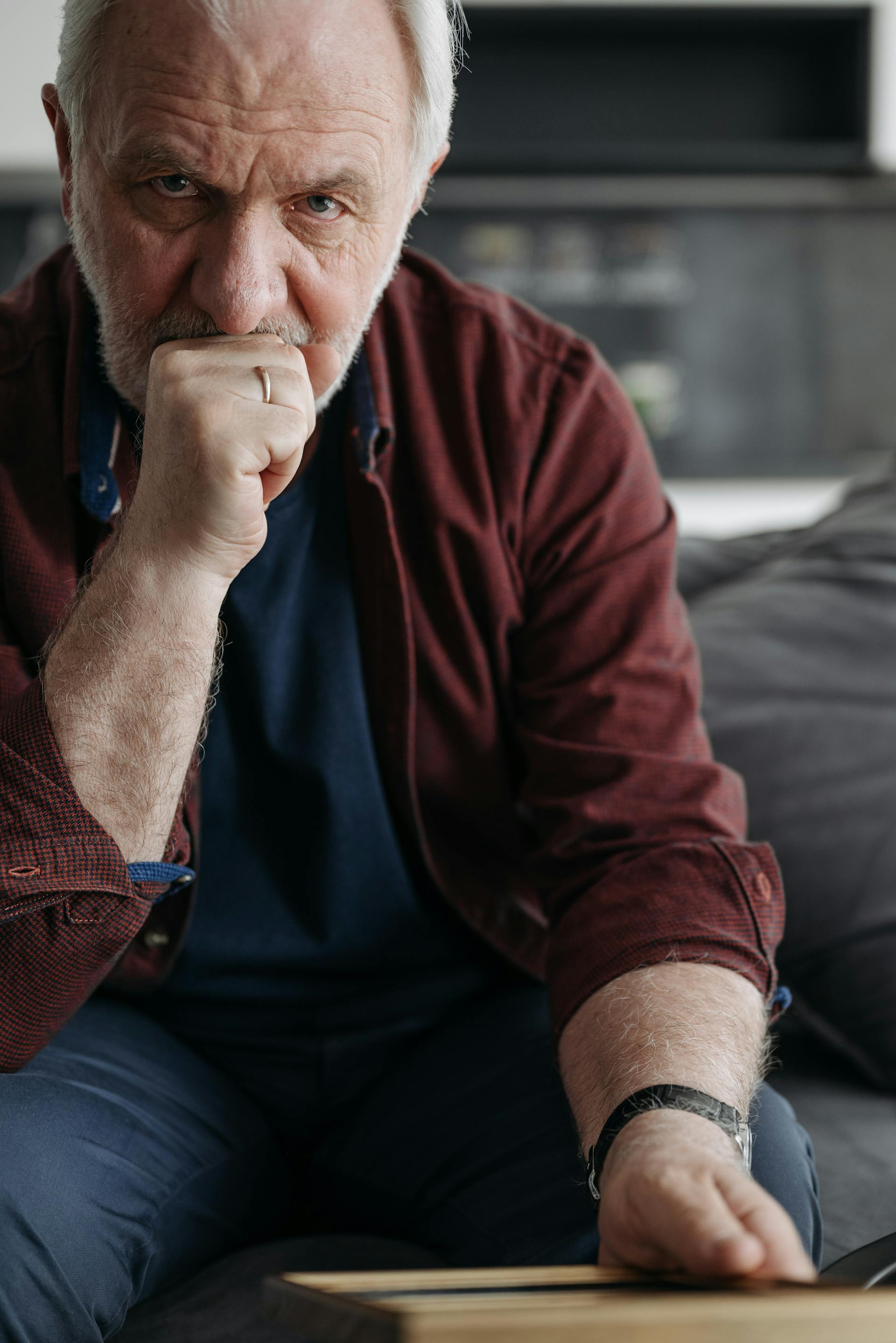Un homme âgé en colère | Source : Pexels