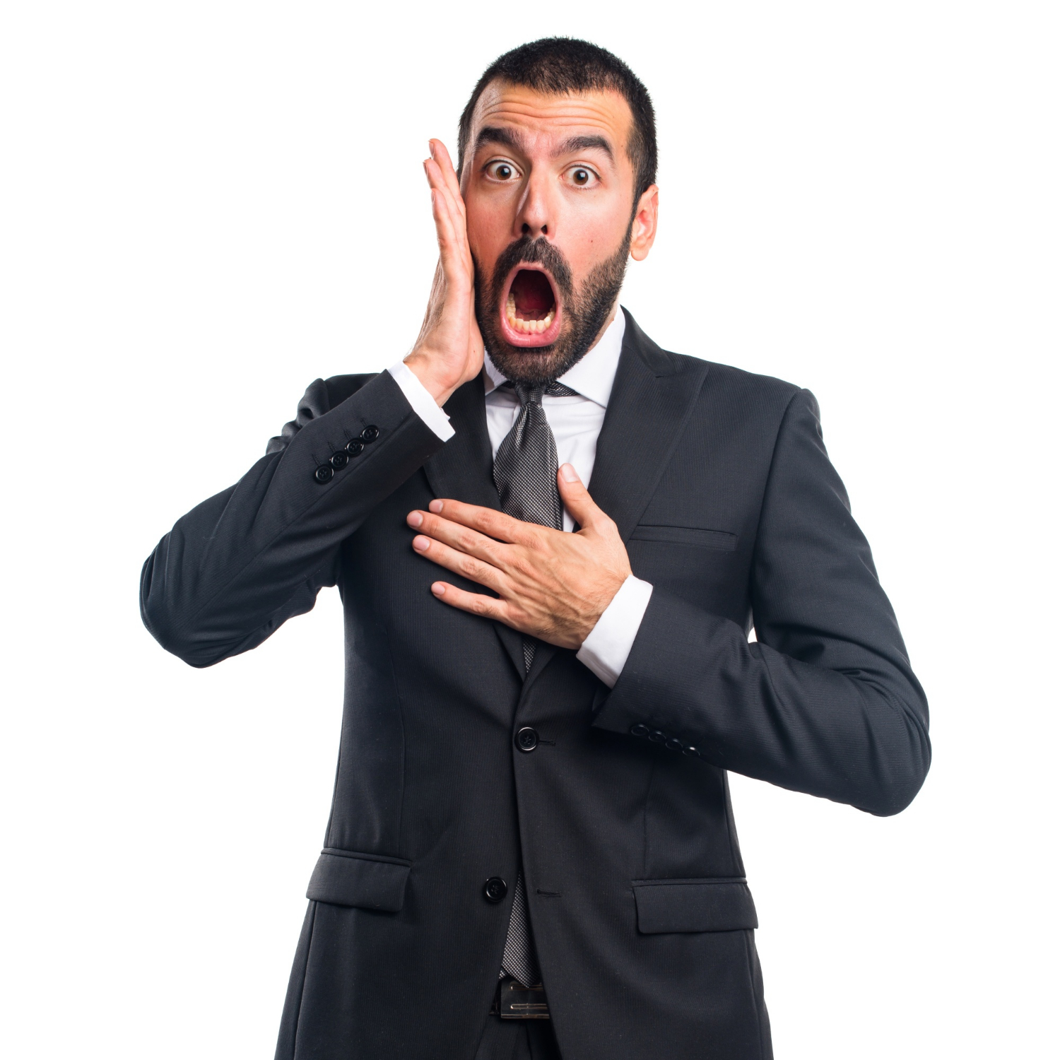 Un homme choqué | Source : Freepik