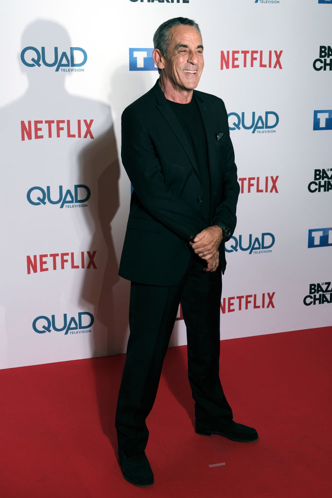Thierry Ardisson participe au photocall "Le Bazar de la Charite" au Grand Rex le 30 septembre 2019 à Paris, France. | Source : Getty Images